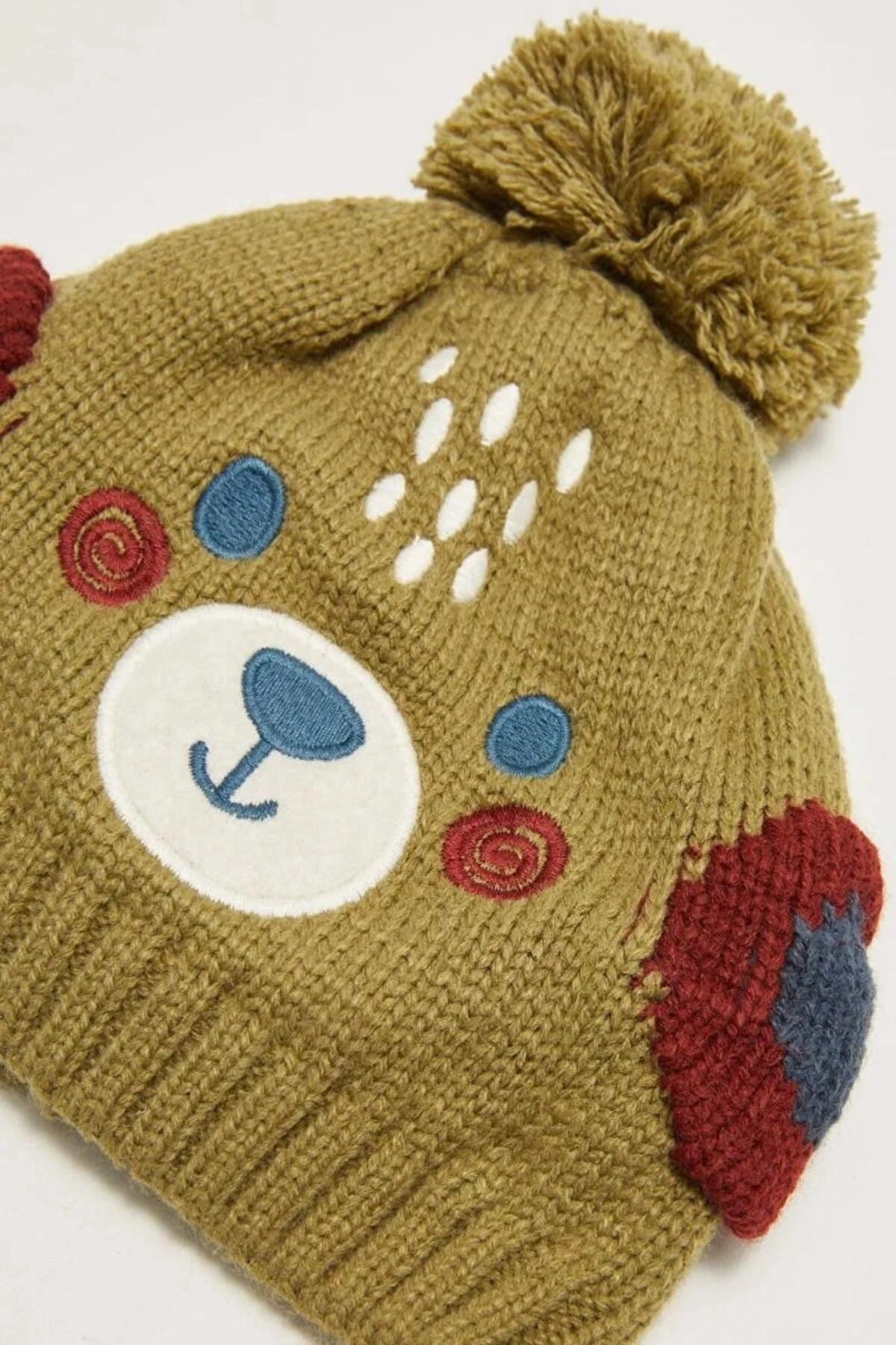 Erkek Bebek Örgü Bere