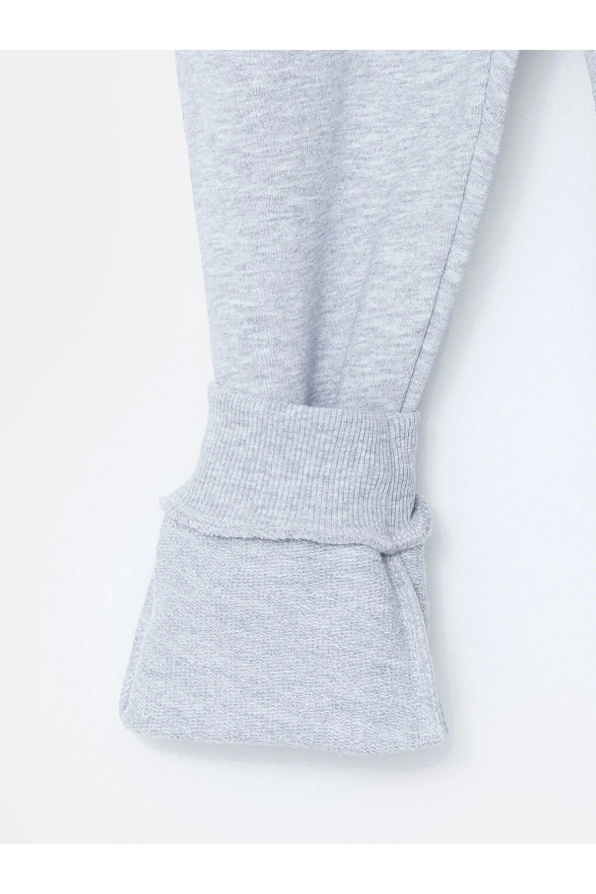 Lcw Kids Turkuaz Bisiklet Uzun Kollu Baskılı Erkek Bebek Sweatshirt Ve Eşofman Alt 2li Takım