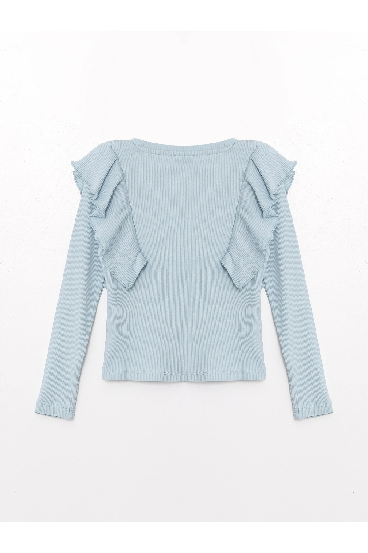 LCW Kids Bisiklet Yaka Basic Kız Çocuk Tişört (W4)