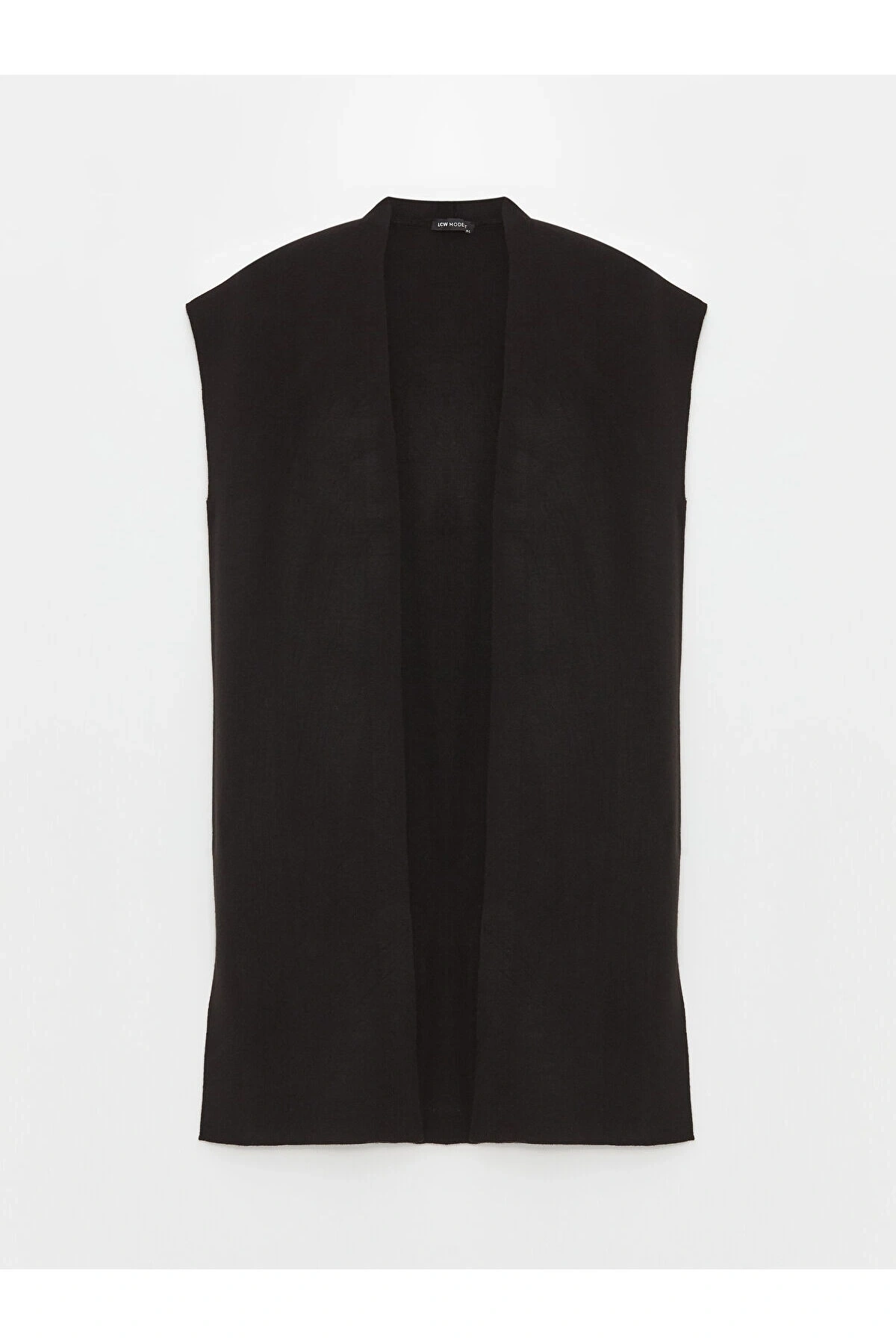 Şal Yaka Düz Kısa Kollu Oversize Kadın Triko Hırka