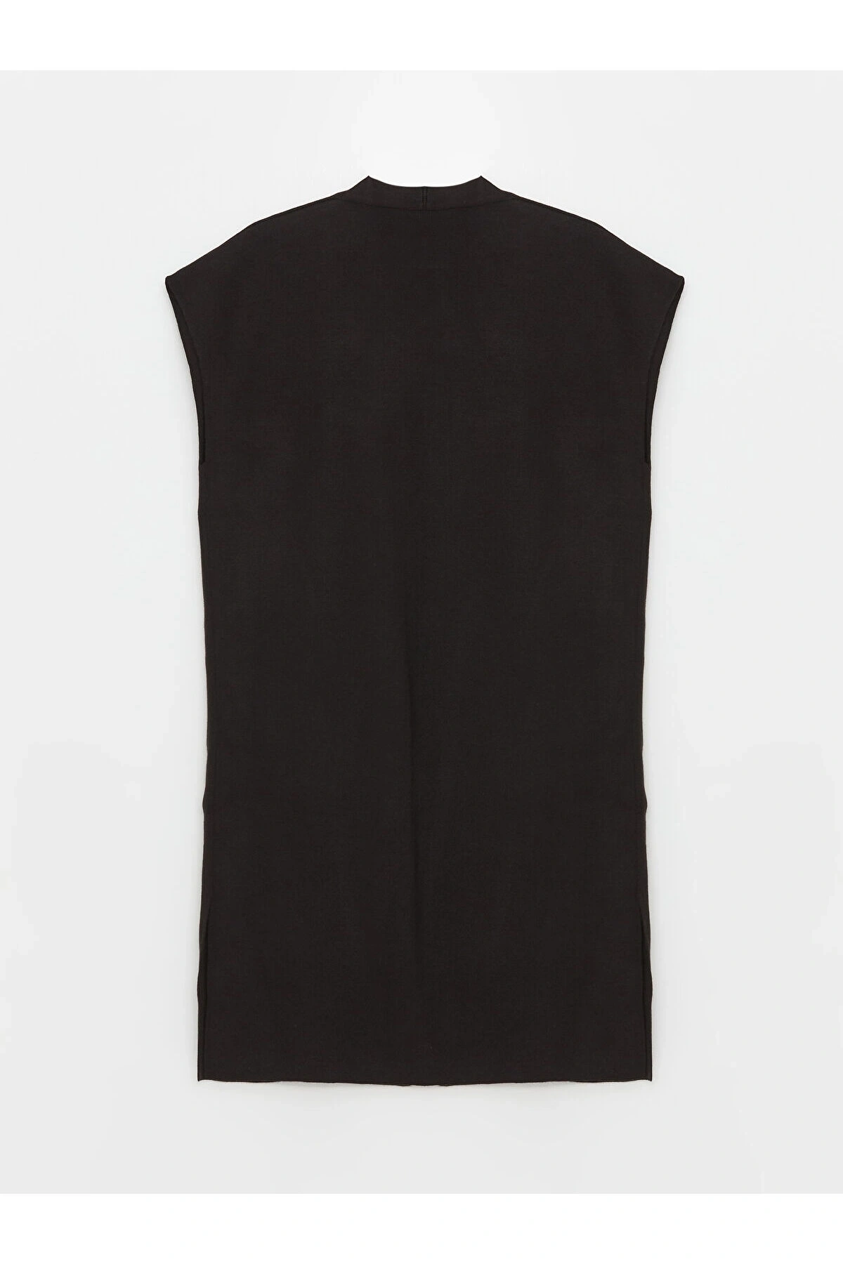 Şal Yaka Düz Kısa Kollu Oversize Kadın Triko Hırka