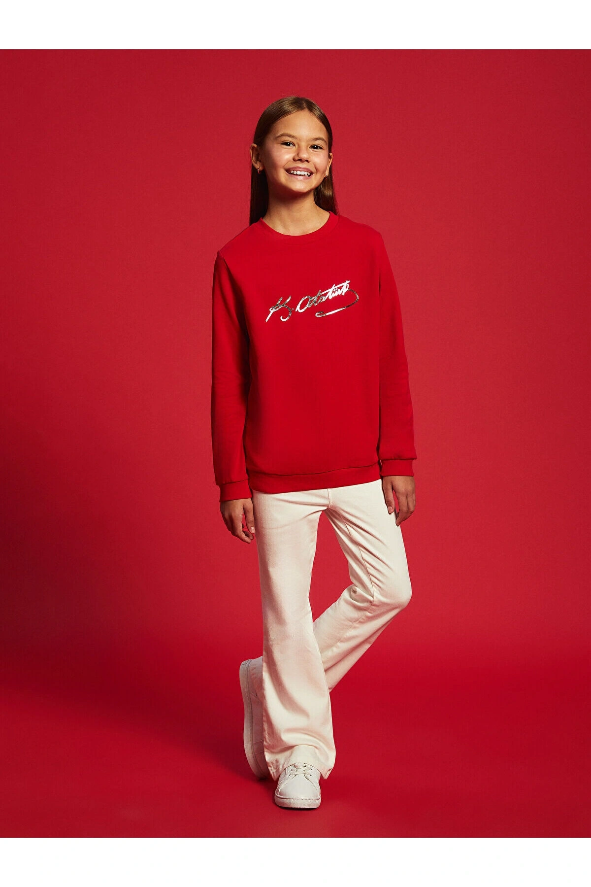 İspanyol Paça Kız Çocuk Pantolon