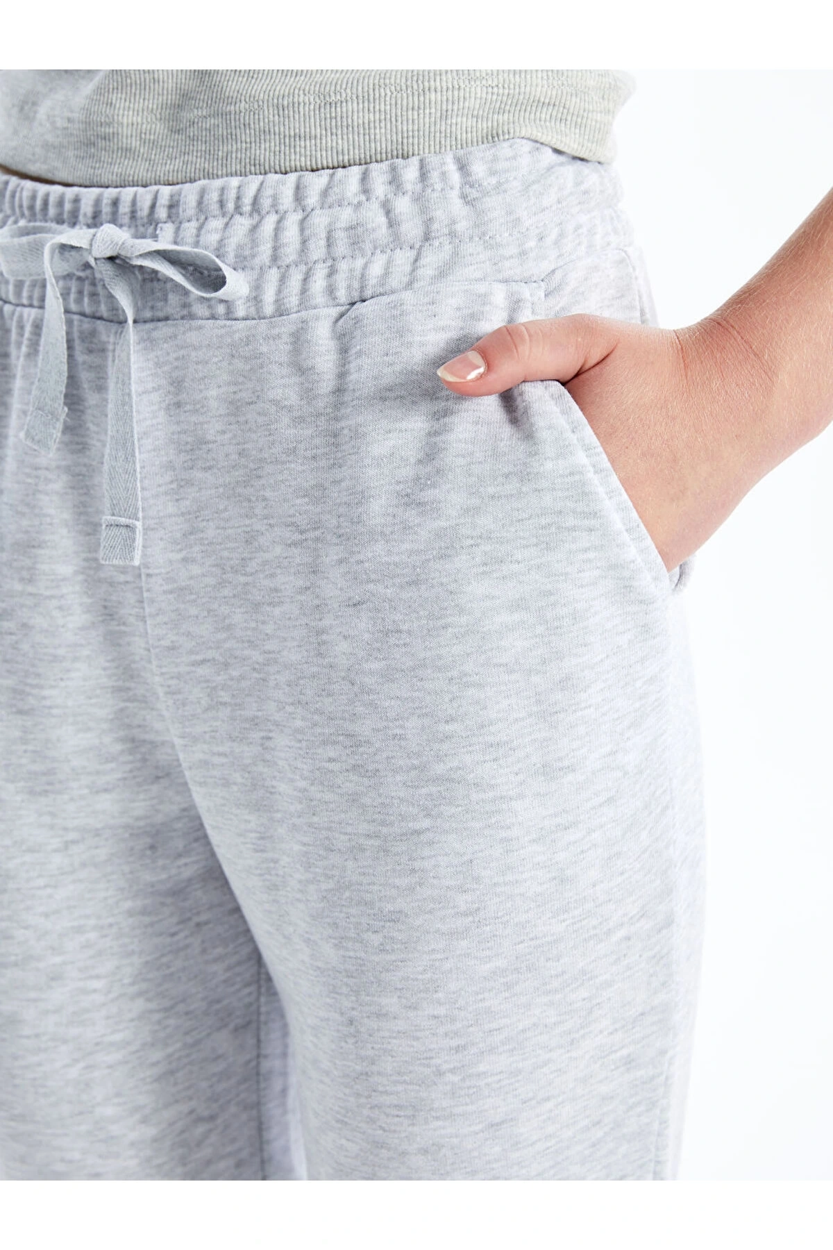 LCW Kadın Beli Lastikli Düz Eşofman Altı