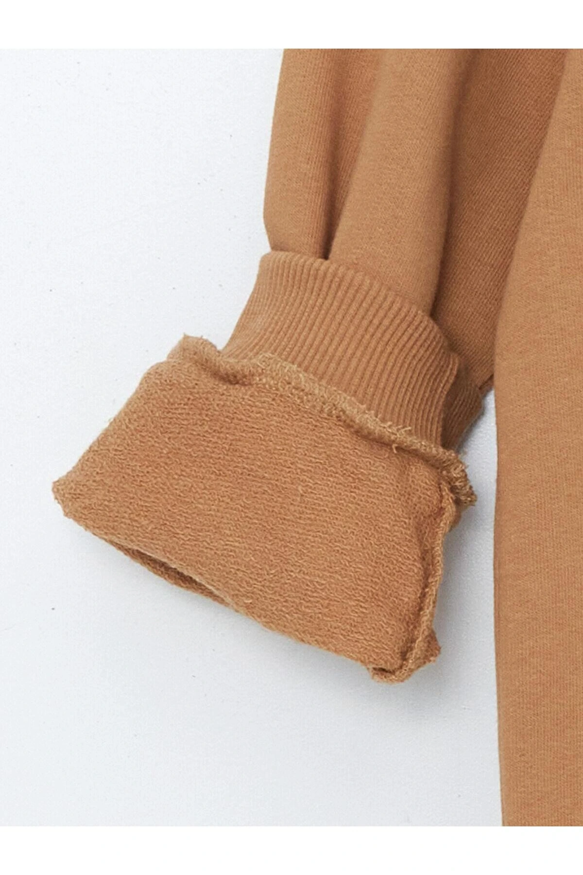 LCW Kids Bisiklet Yaka Uzun Kollu Baskılı Erkek Bebek Sweatshirt ve Eşofman Alt 2li Takım