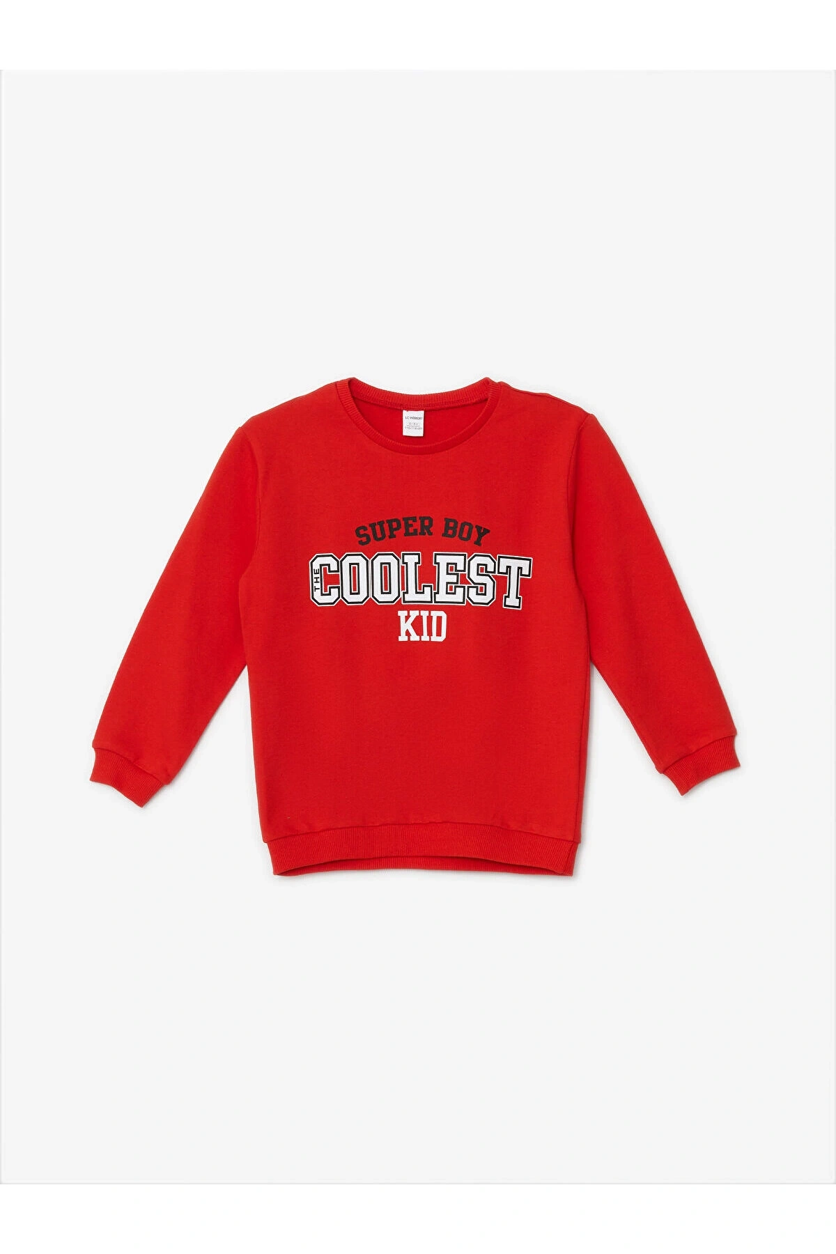 Lw - Bisiklet Yaka Uzun Kollu Baskılı Erkek Bebek Tişört Ve Eşofman Alt 2li Takım