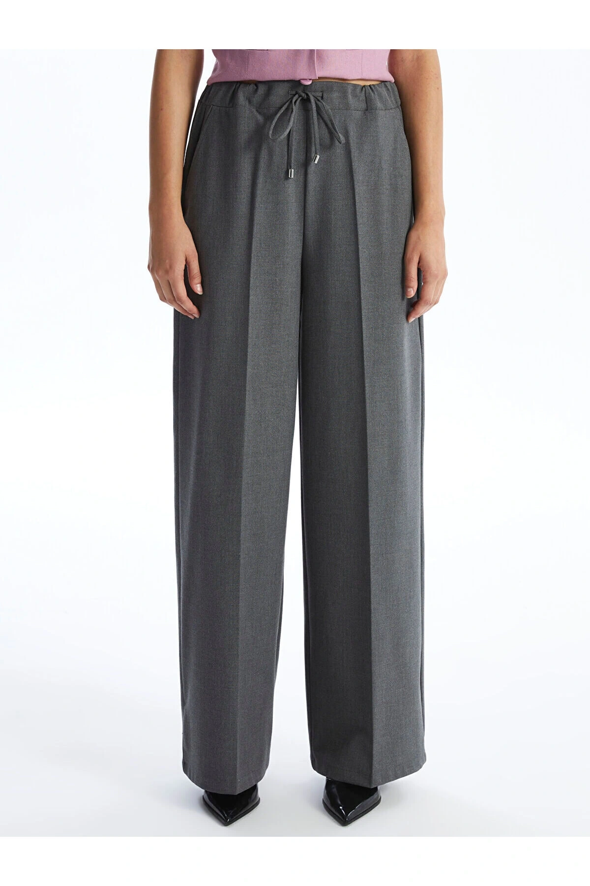 Lcw Beli Lastikli Rahat Kalıp Kadın Pantolon