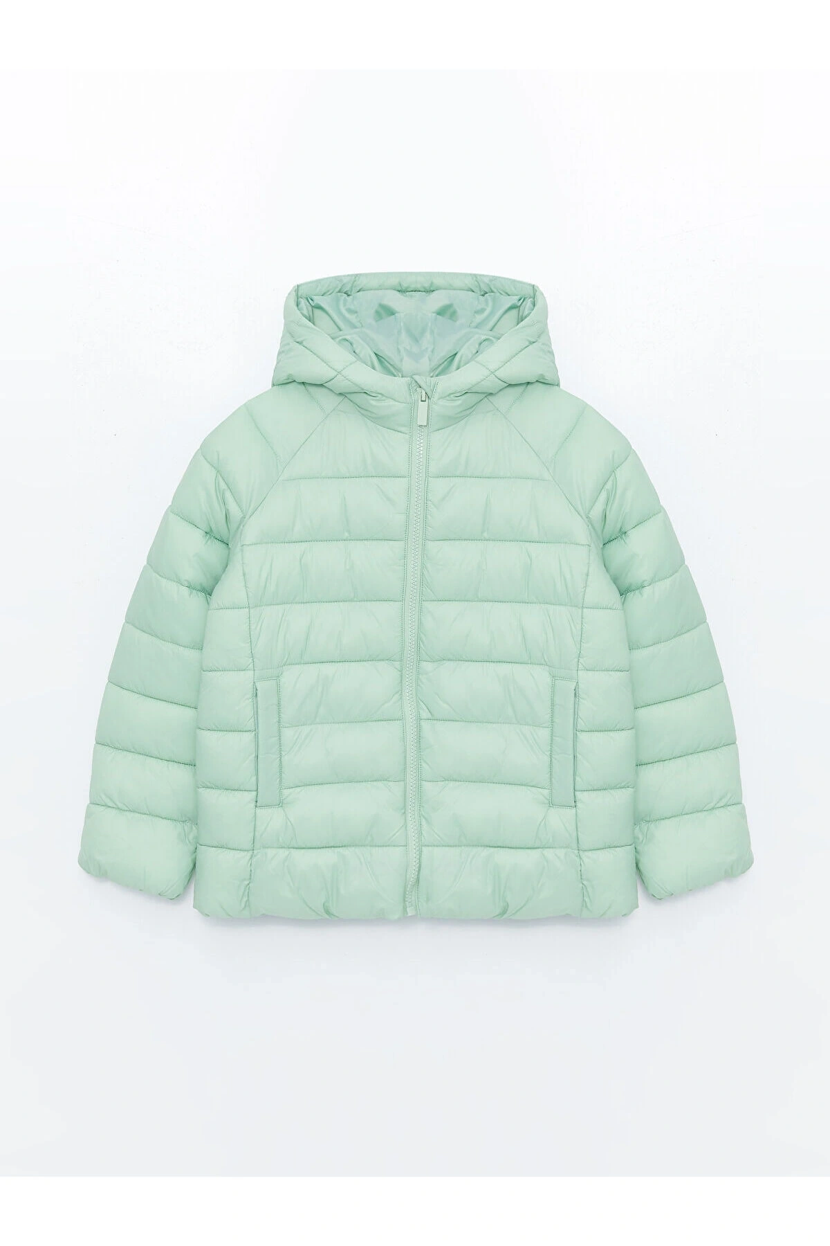 Lcwk Kapüşonlu Kız Çocuk Şişme Mont