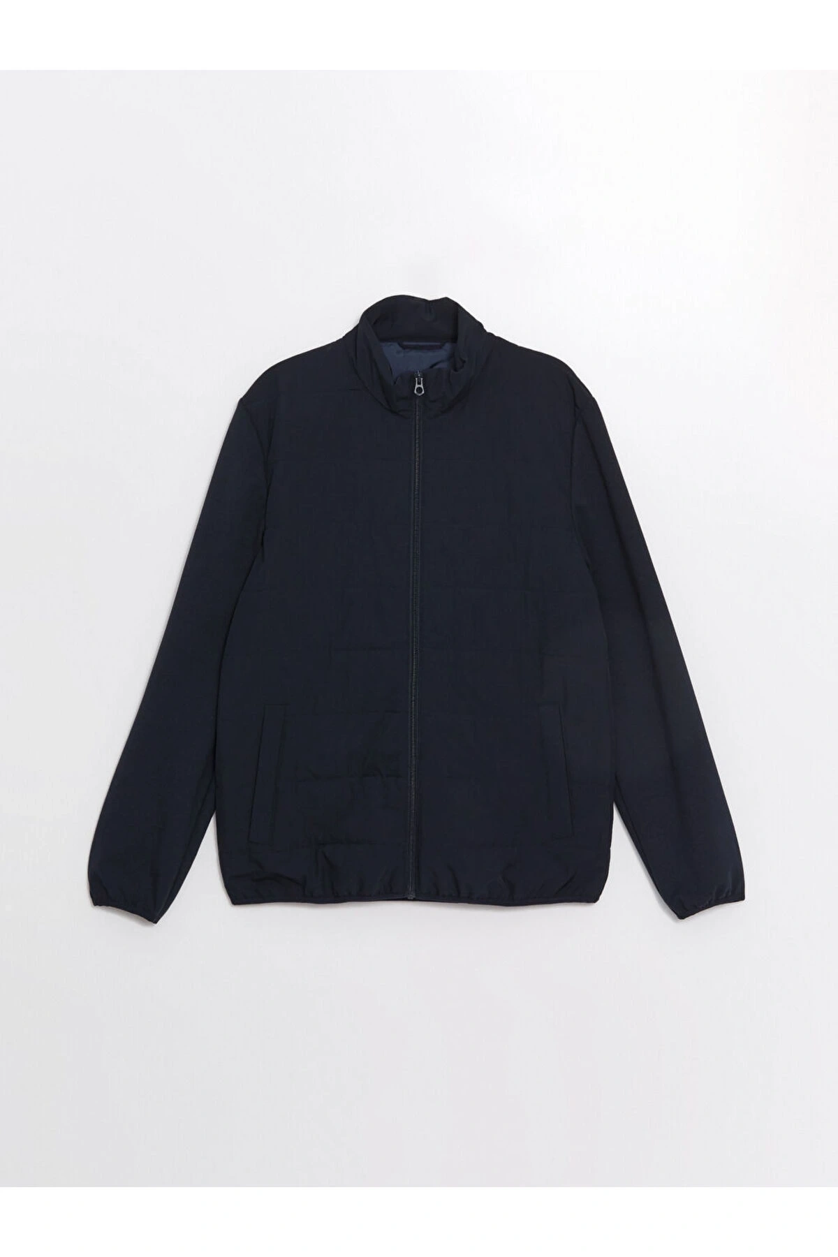 Standart Kalıp Dik Yaka Erkek Mont