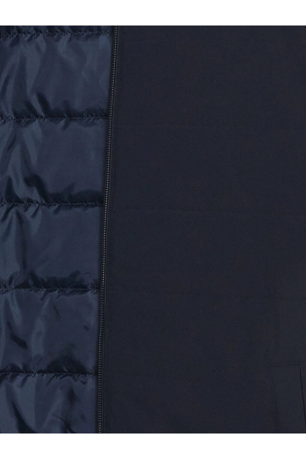 Standart Kalıp Dik Yaka Erkek Mont