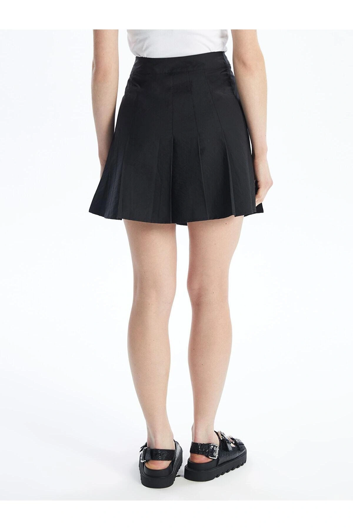 XSIDE Y Dar Fit Kadın Pileli Etek