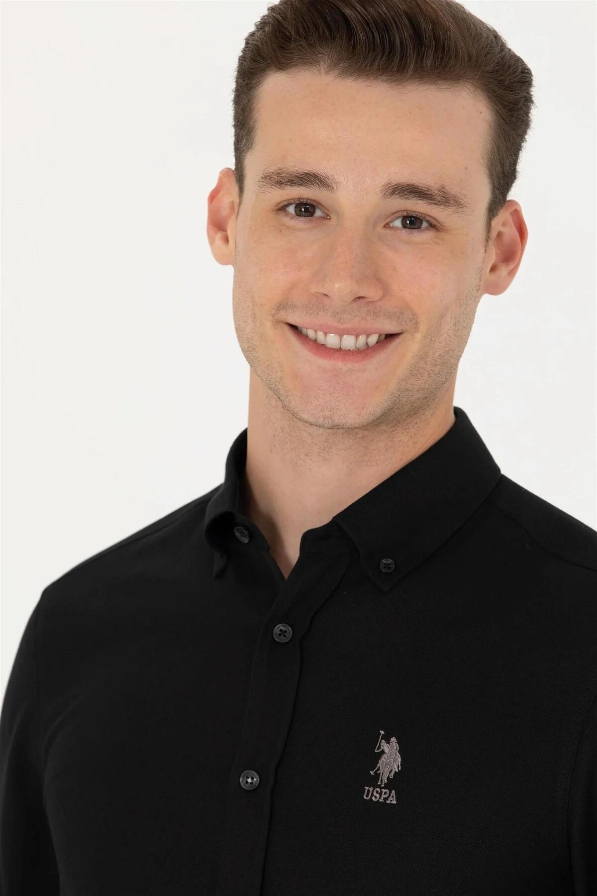 U.S. Polo Assn. Erkek Dokuma Gömlek