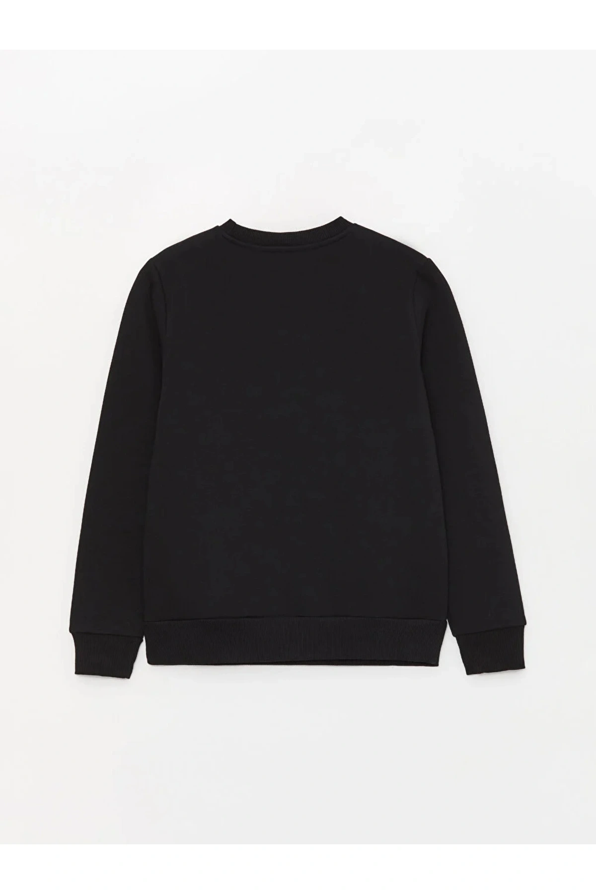 LCW Casual Bisiklet Yaka Baskılı Uzun Kollu Kadın Sweatshirt