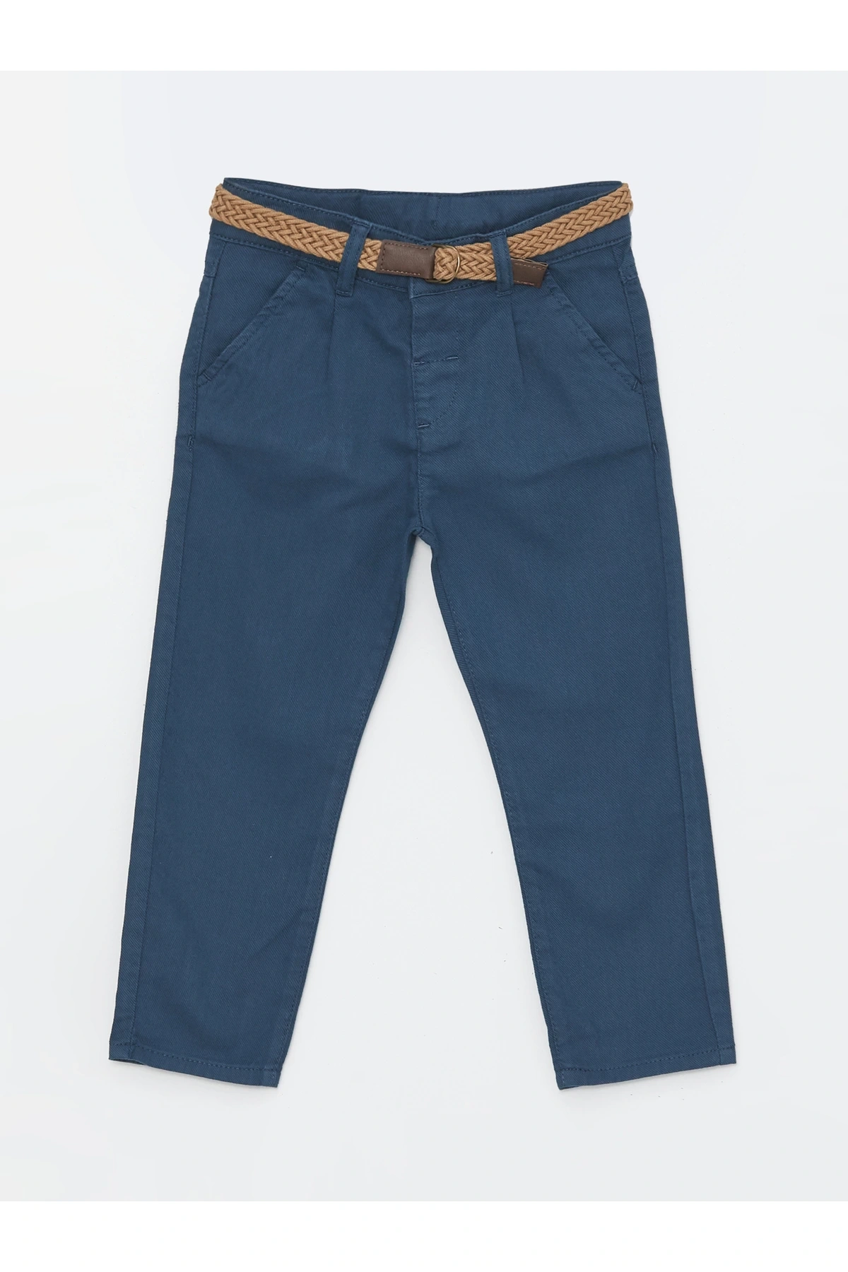 Basic Erkek Bebek Kemerli Pantolon