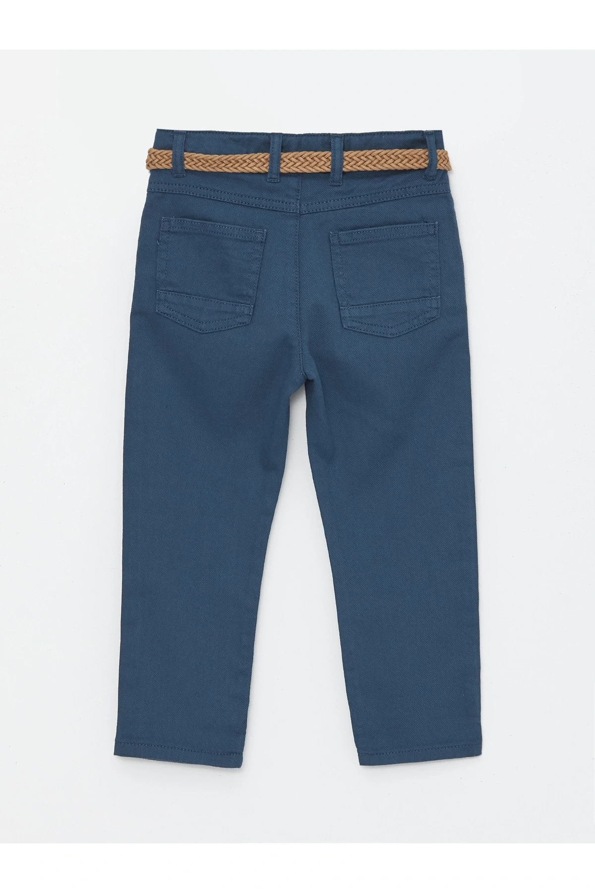 Basic Erkek Bebek Kemerli Pantolon