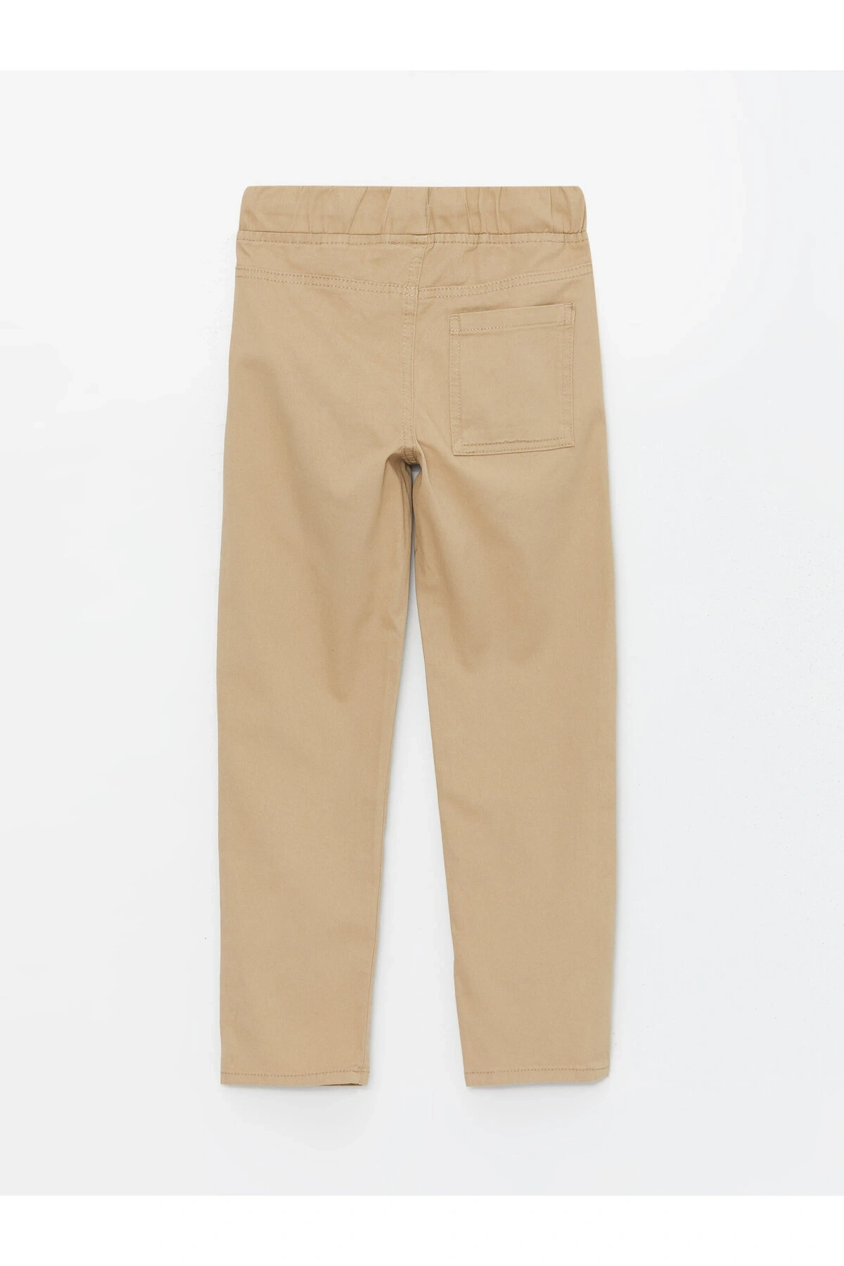 Beli Lastikli Slim Fit Erkek Çocuk Pantolon