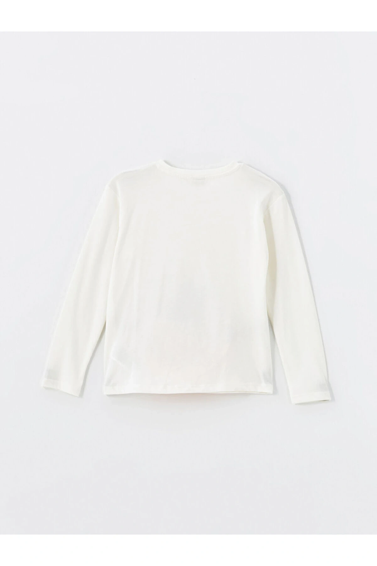 Bisiklet Yaka Kız Çocuk Tişört