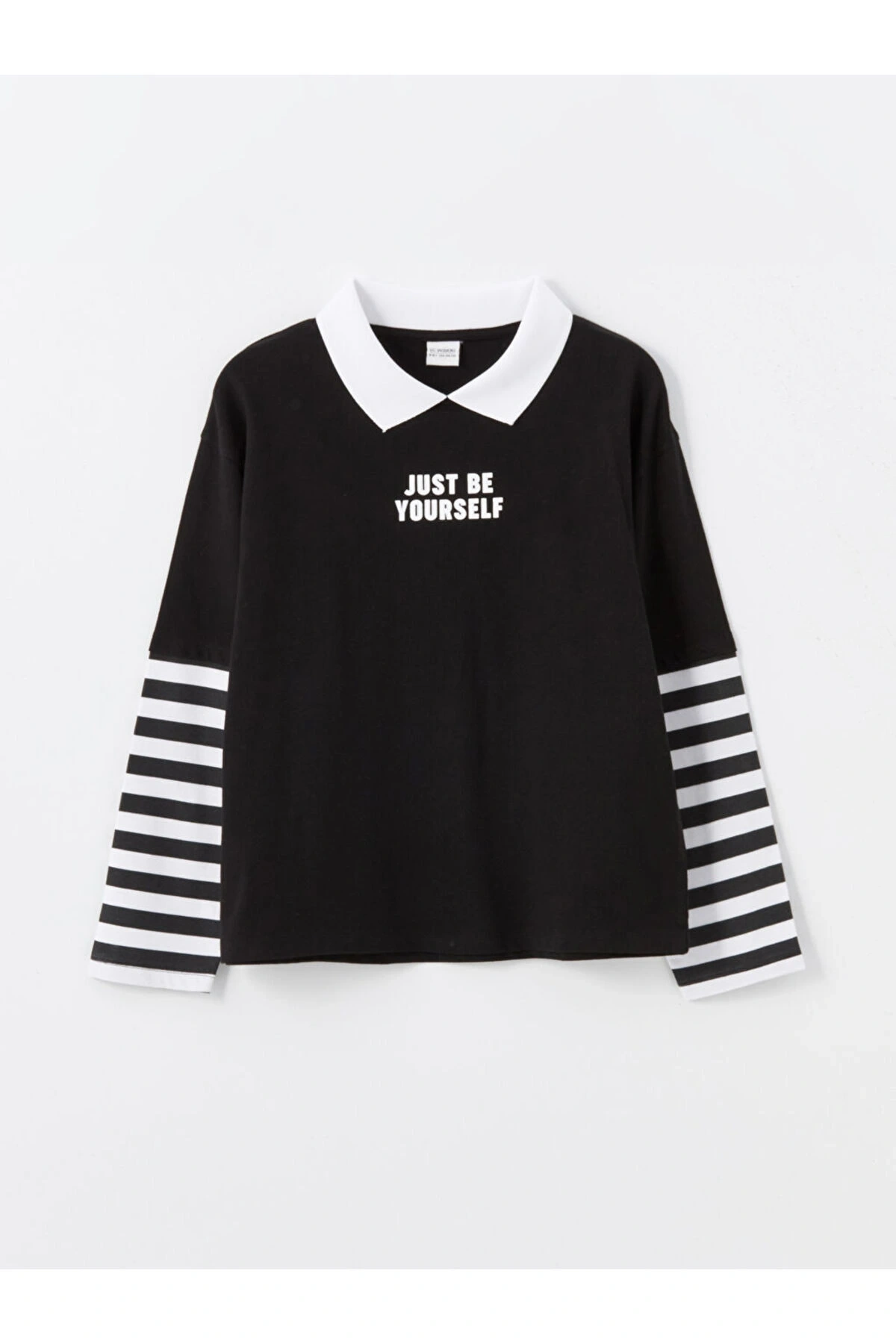 Polo Yaka Kiz Cocuk Tisort - W4EA36Z4