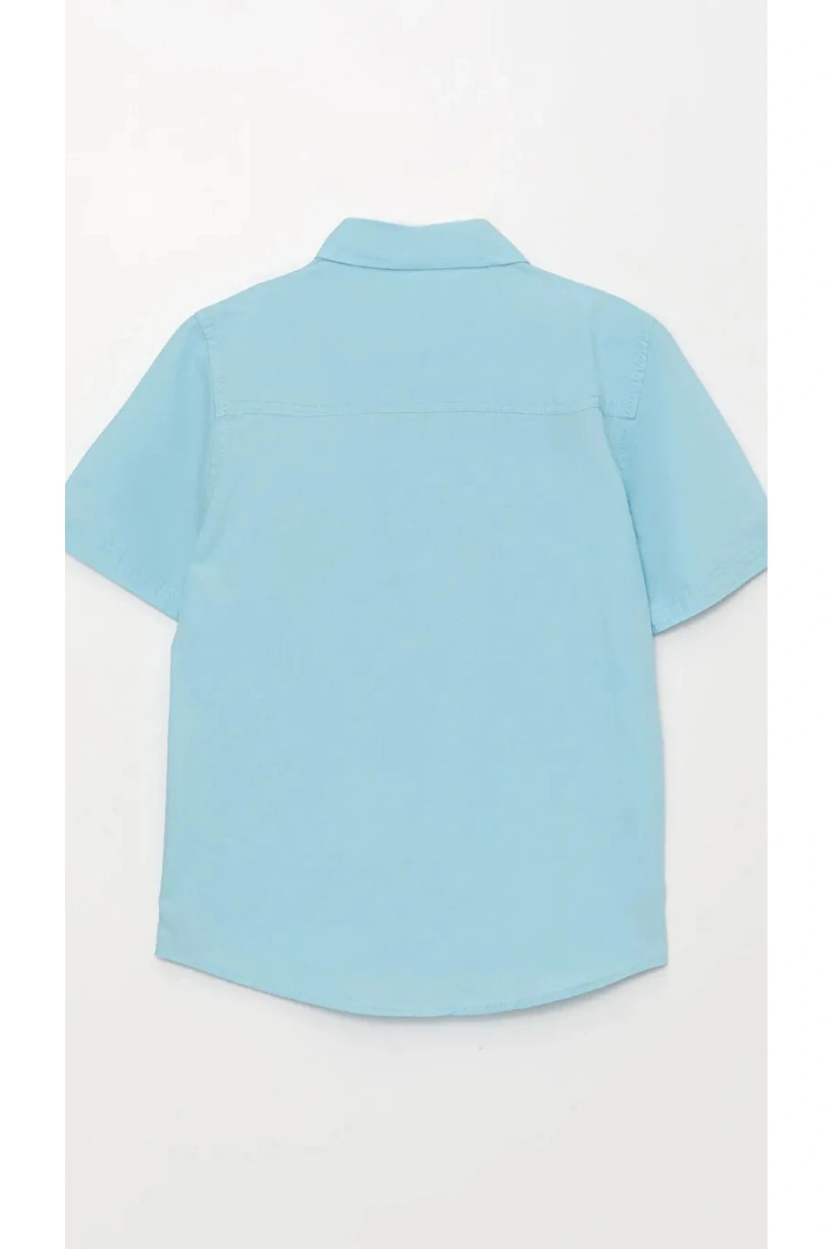 Basic Kısa Kollu Poplin Erkek Çocuk Gömlek