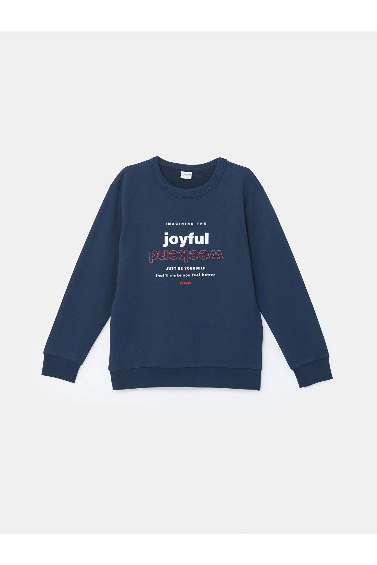 LCW Bisiklet Yaka Erkek Çocuk Sweatshirt 2li