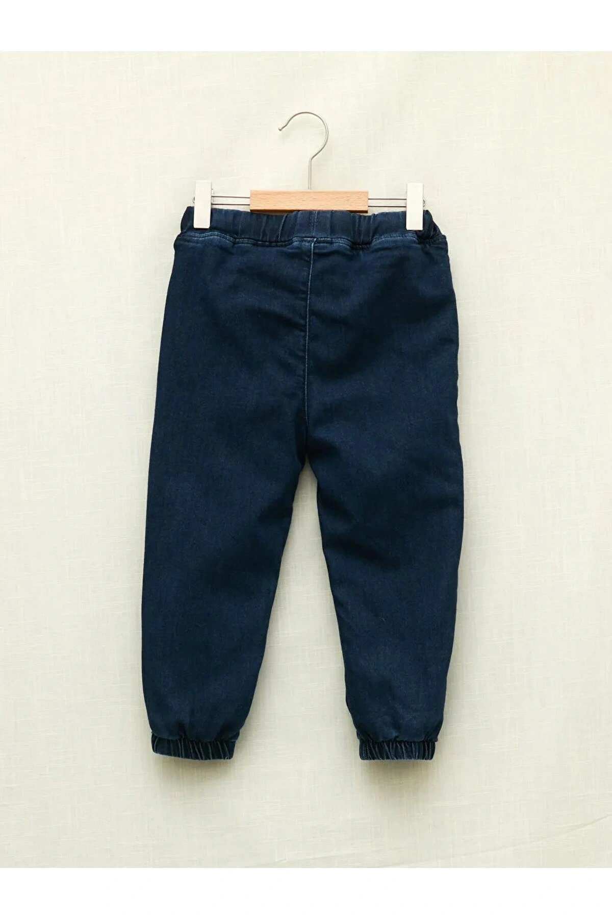 LCW baby İndigo Beli Lastikli Basic Erkek Bebek Jean Pantolon