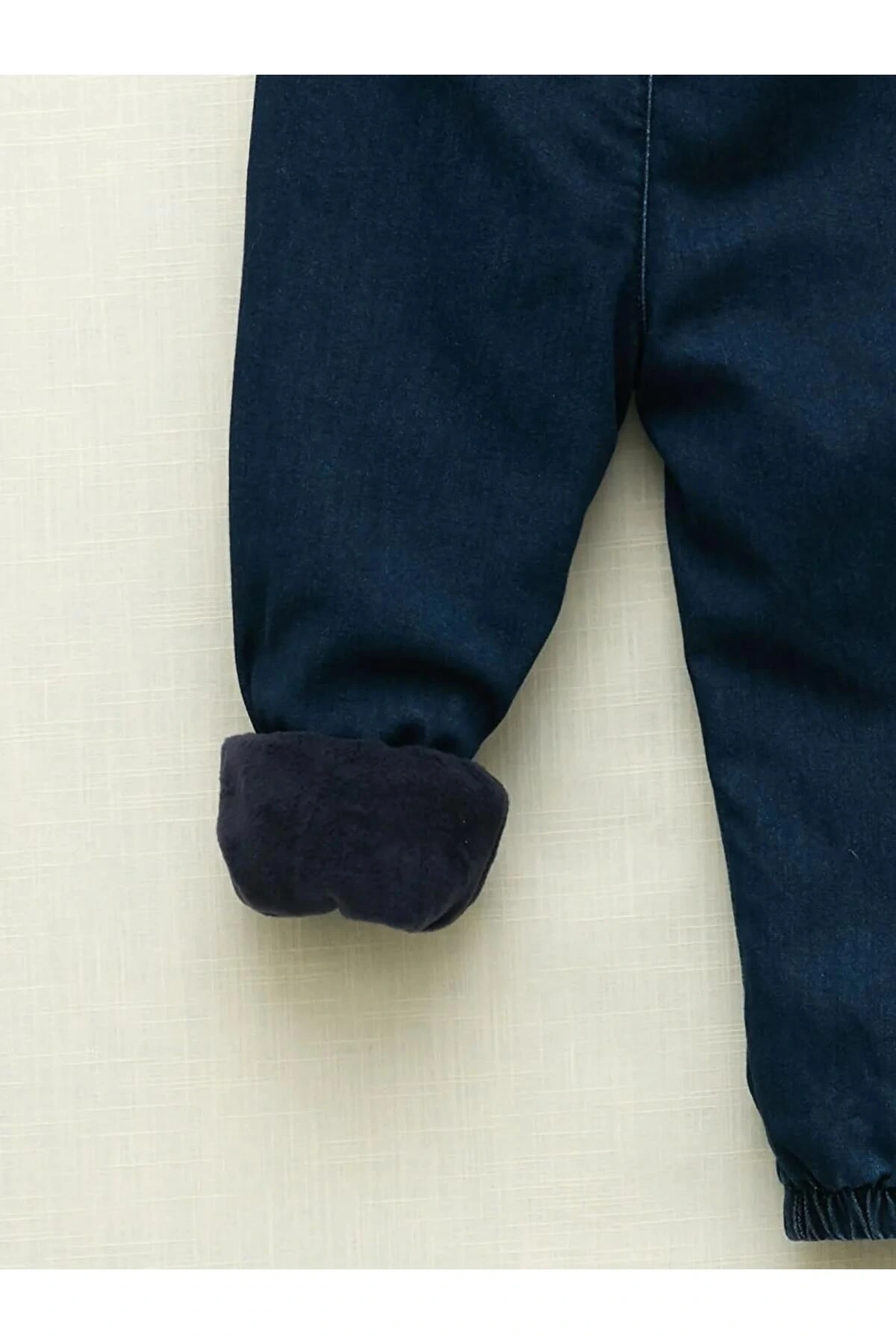 LCW baby İndigo Beli Lastikli Basic Erkek Bebek Jean Pantolon