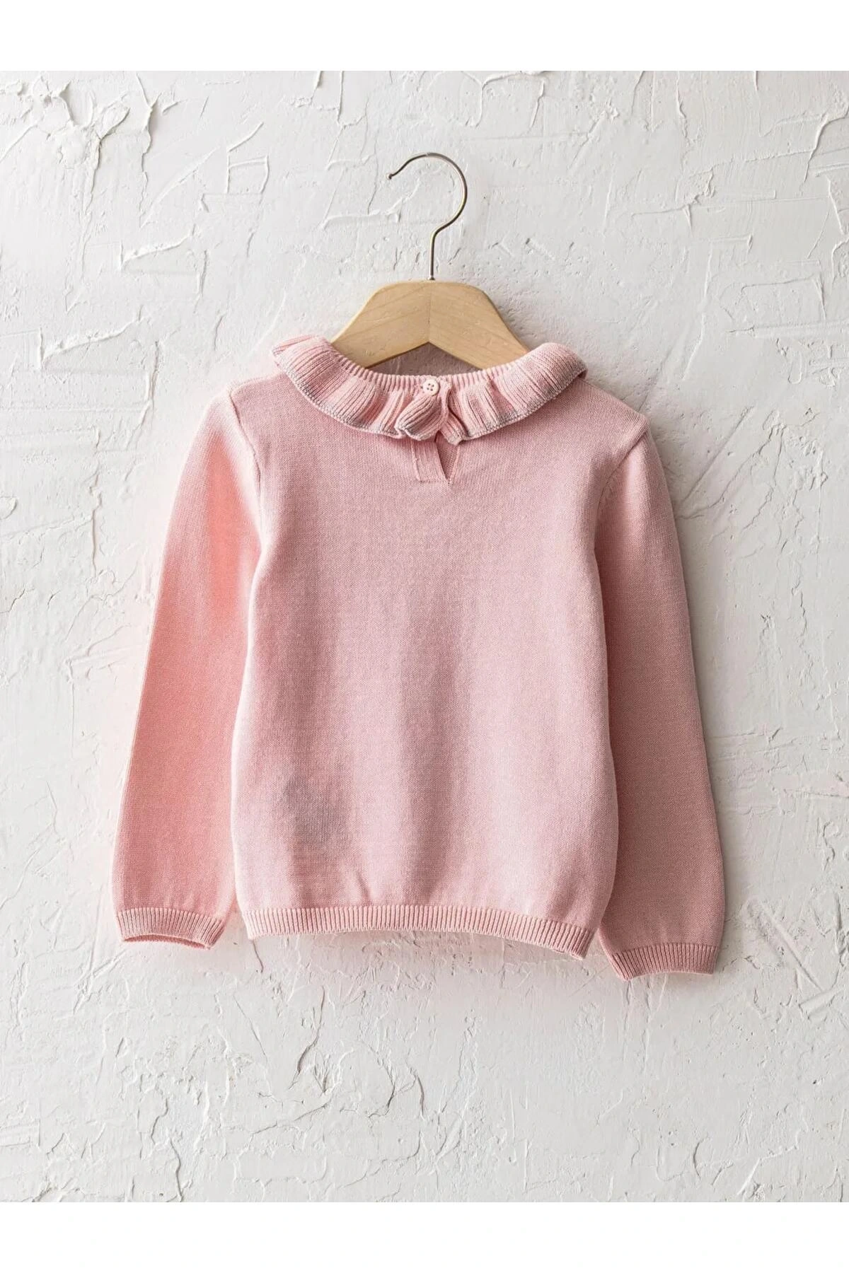 Kız Bebek Açık Pembe Rhm Kazak