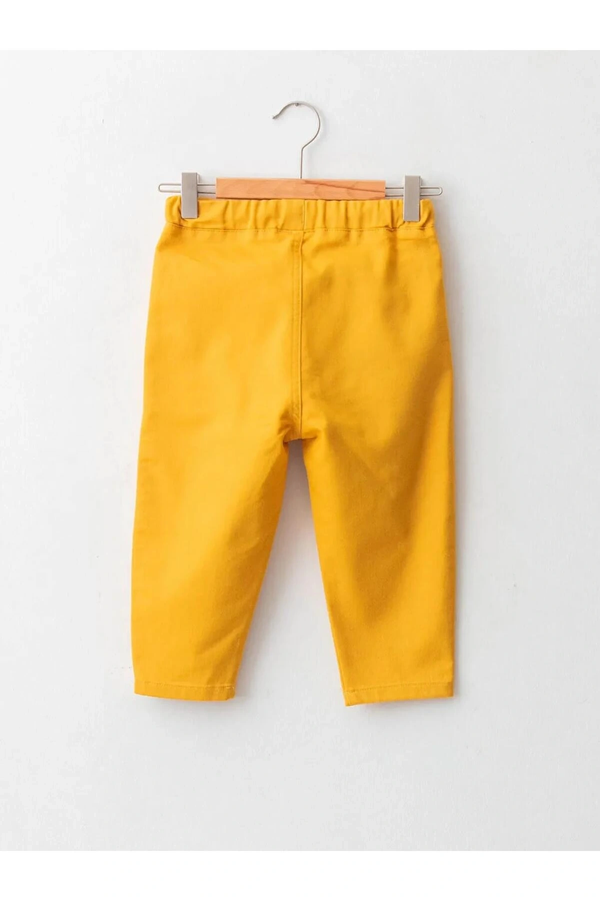 LCW baby Sarı Beli Lastikli Basic Erkek Bebek Pantolon