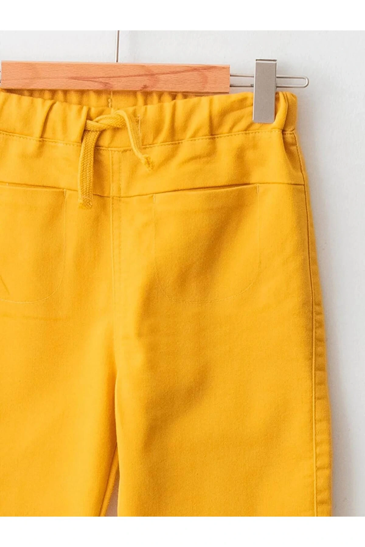 LCW baby Sarı Beli Lastikli Basic Erkek Bebek Pantolon