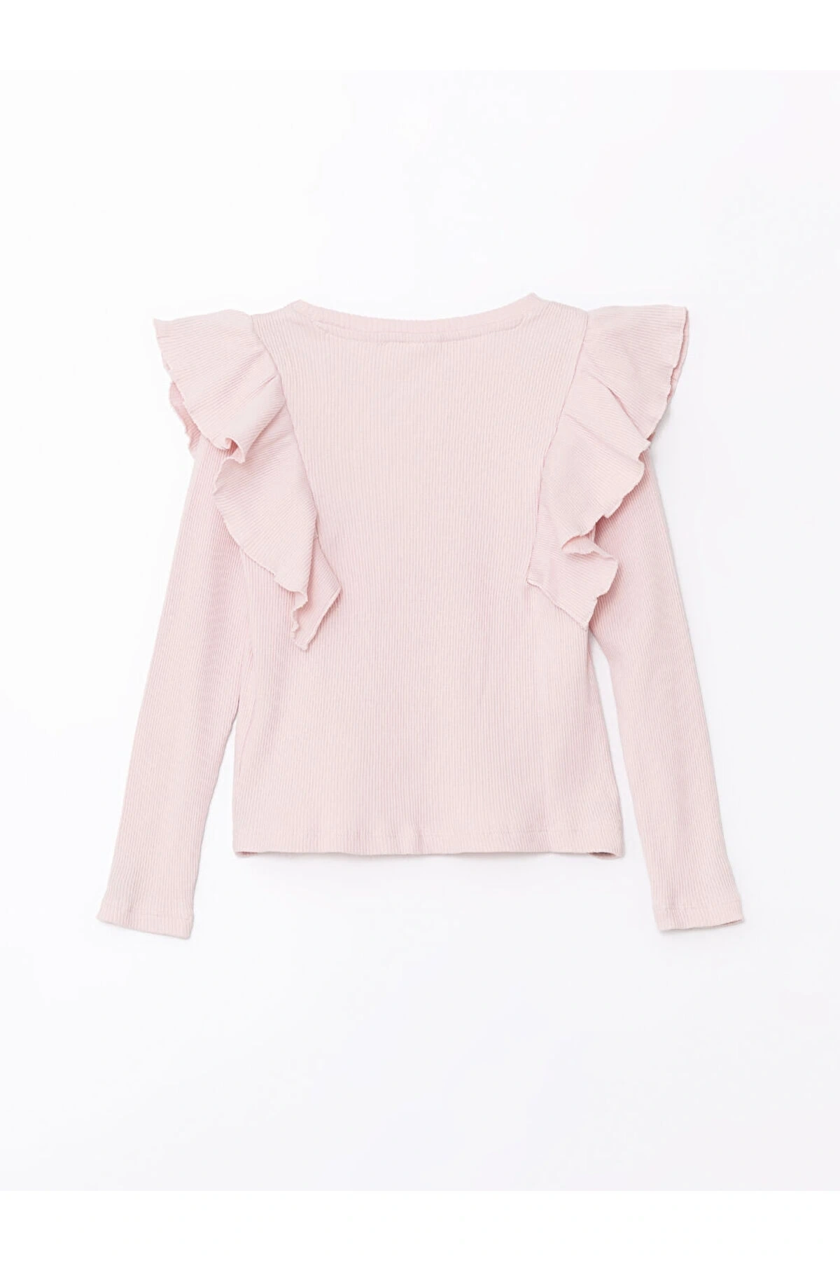 LCW Kids Bisiklet Yaka Basic Kız Çocuk Tişört (W4)