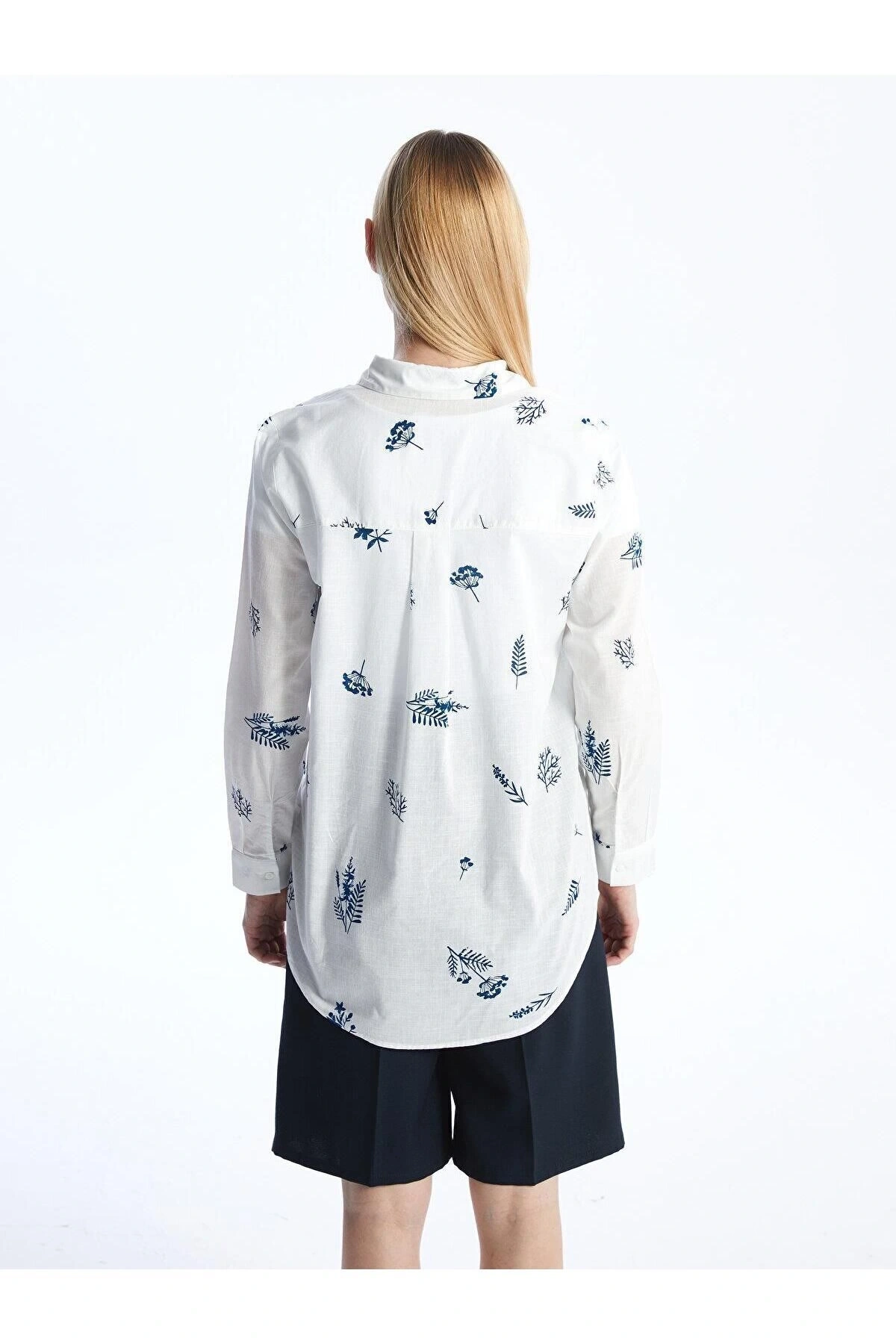 LCWAIKIKI Classic Desenli Kadın Gömlek Tunik