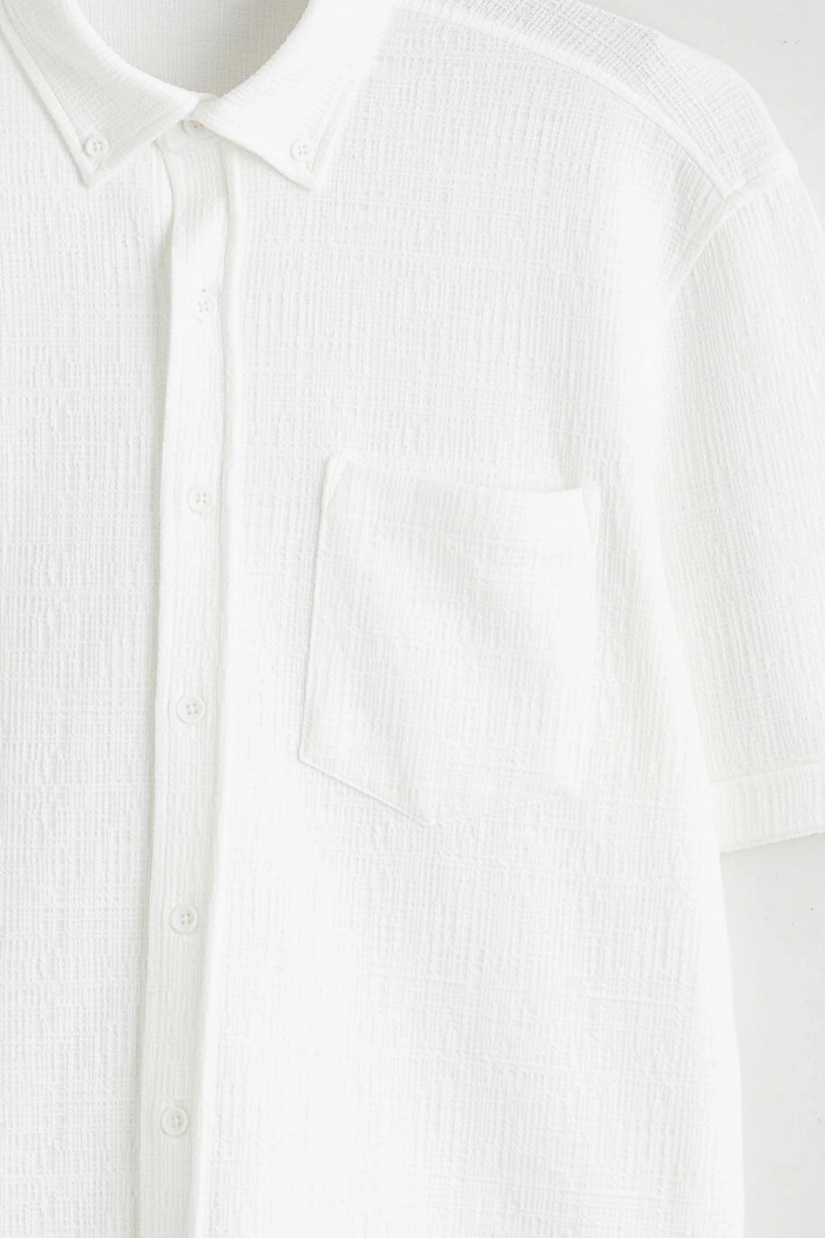 CWAIKIKI Classic Beyaz Regular Fit Erkek Gömlek