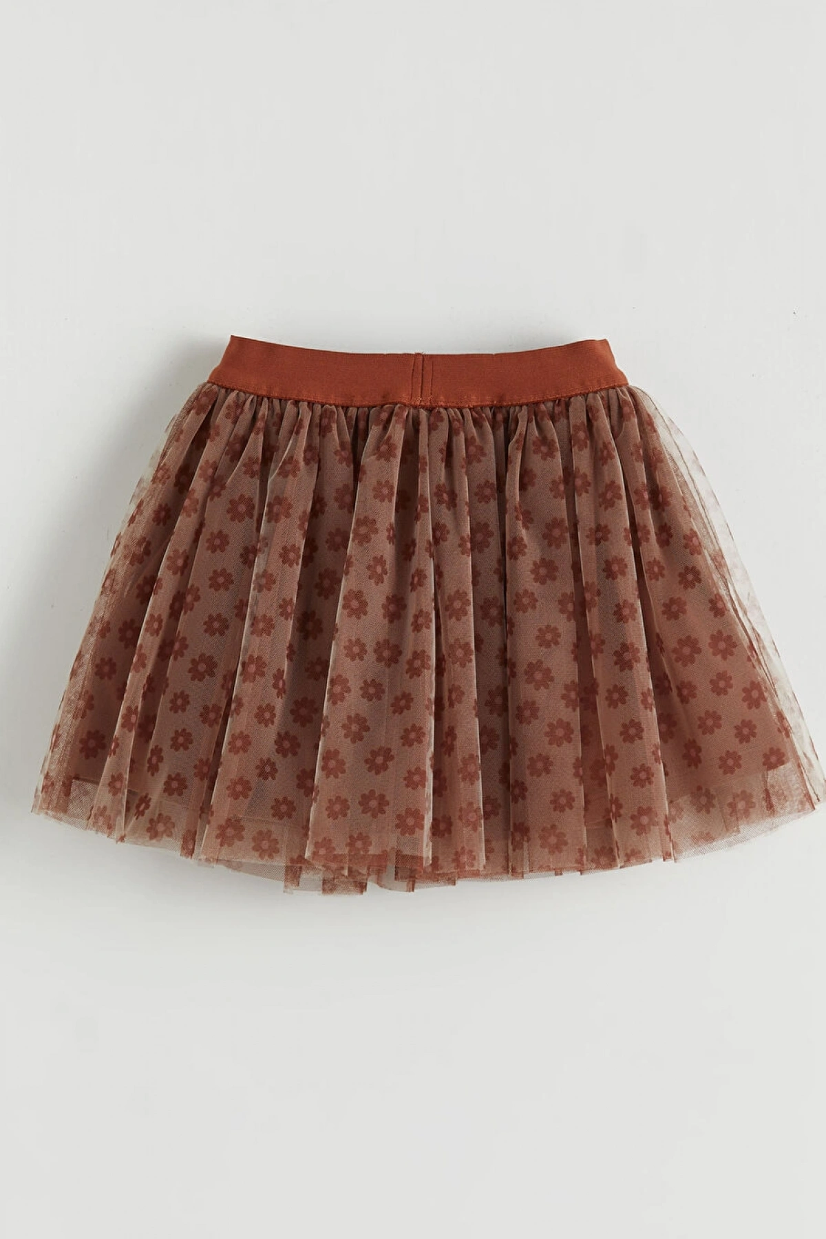 LCW Kids Bej Kız Çocuk Baskılı Bluz Ve Etek