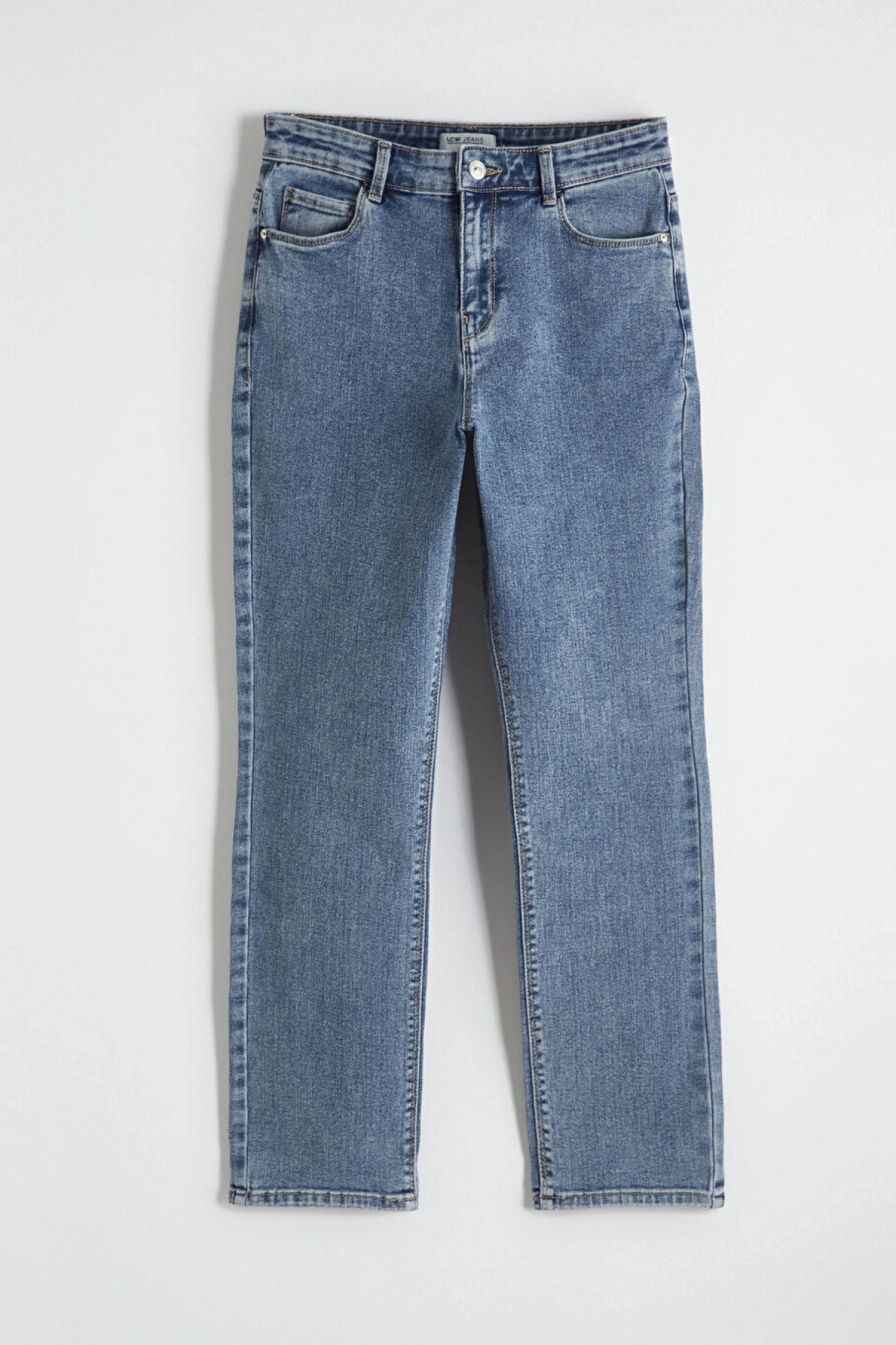 LCWAIKIKI Classic Indigo Yüksek Bel Slim Fit Kadın Jean Pantolon