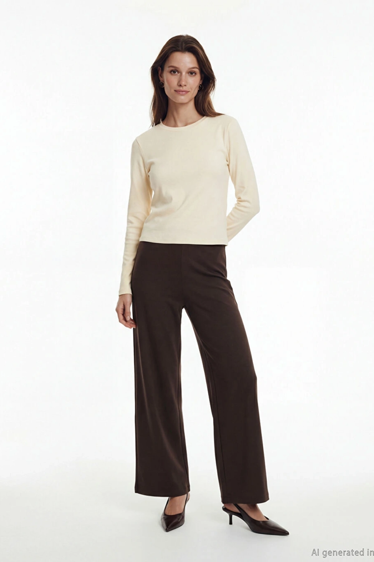 LCW Modest Kahverengi Soft Touch Modal Karışımlı Kadın Eşofman Altı