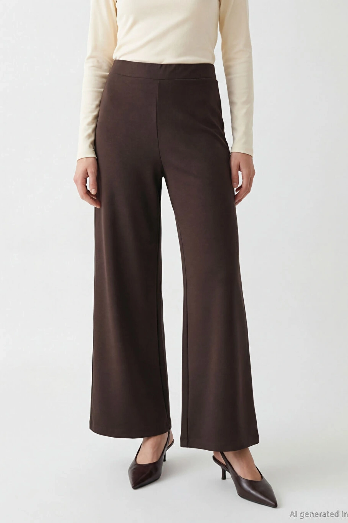 LCW Modest Kahverengi Soft Touch Modal Karışımlı Kadın Eşofman Altı