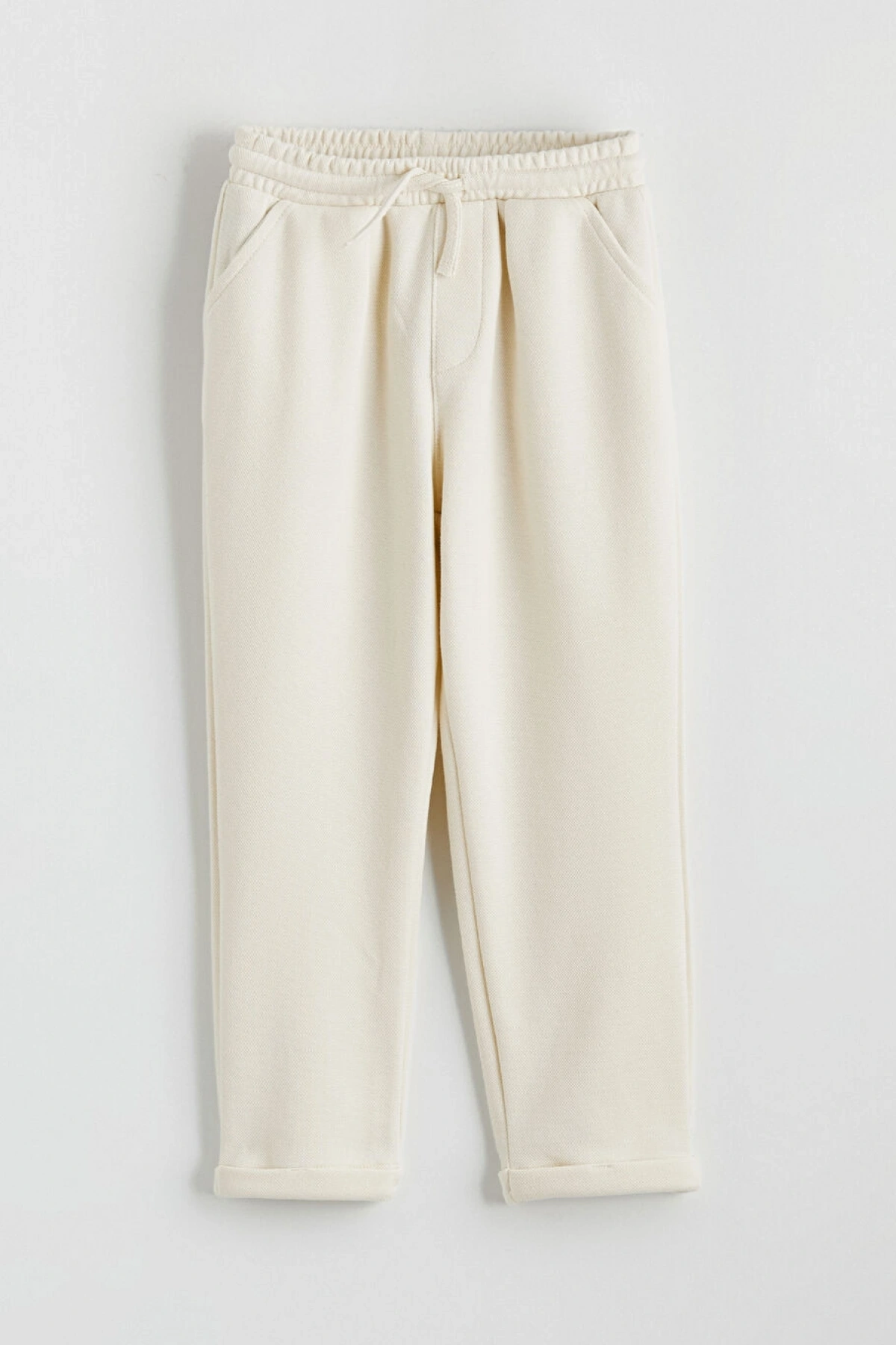 LCW Kids Bej Beli Lastikli Erkek Çocuk Eşofman Altı