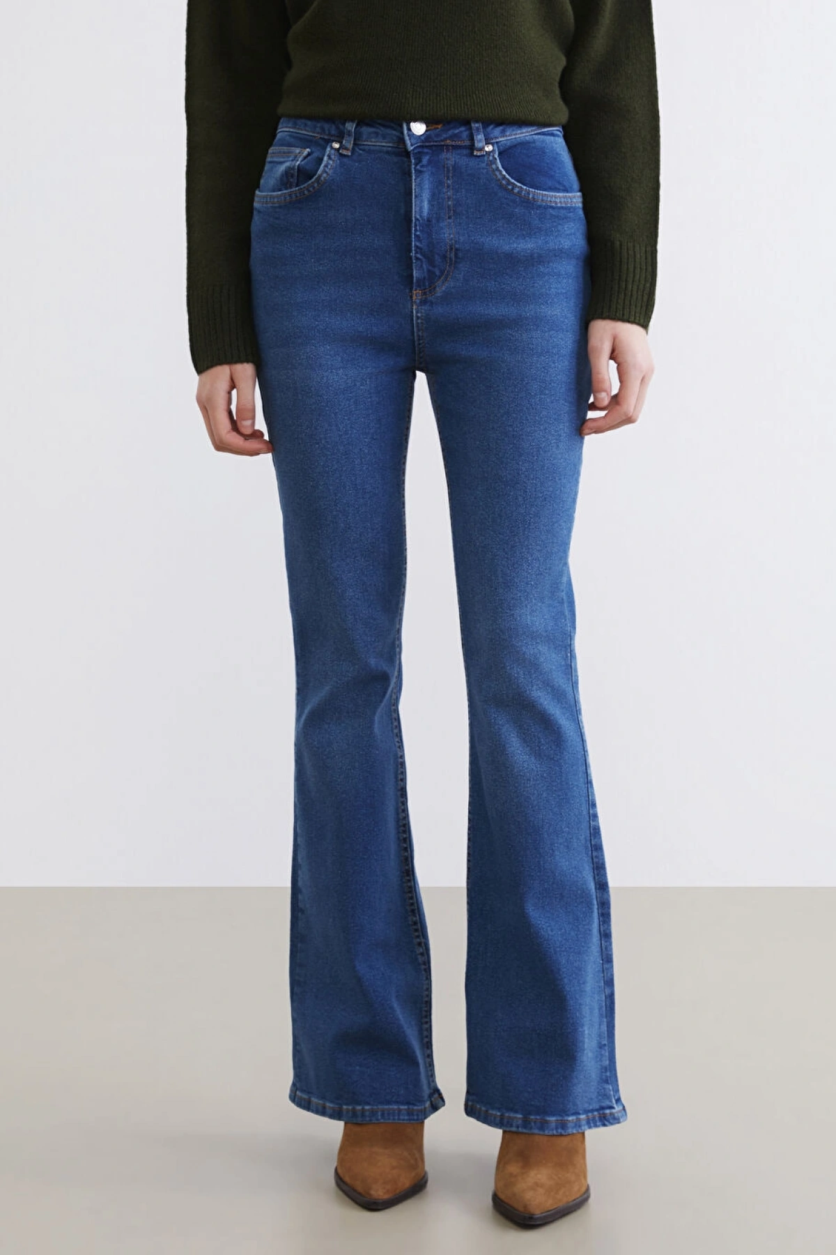 XSIDE Mavi Mars Flare Kadın Jean Pantolon