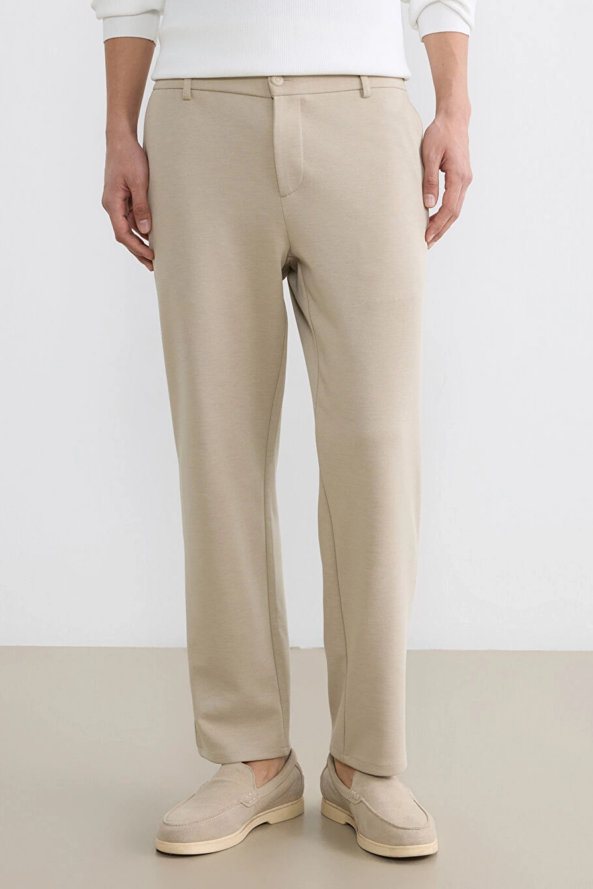 LCW Vision Bej Standart Kalıp Erkek Pantolon