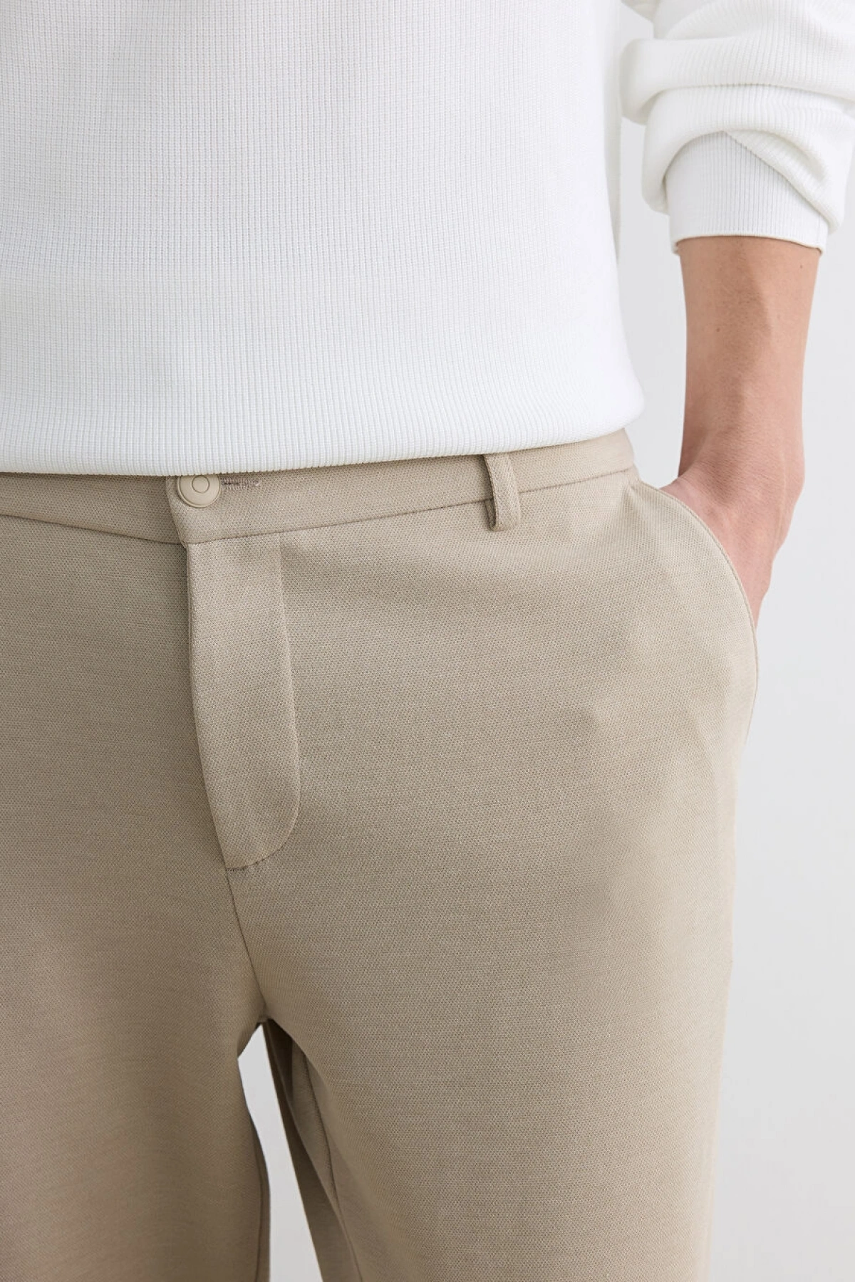 LCW Vision Bej Standart Kalıp Erkek Pantolon