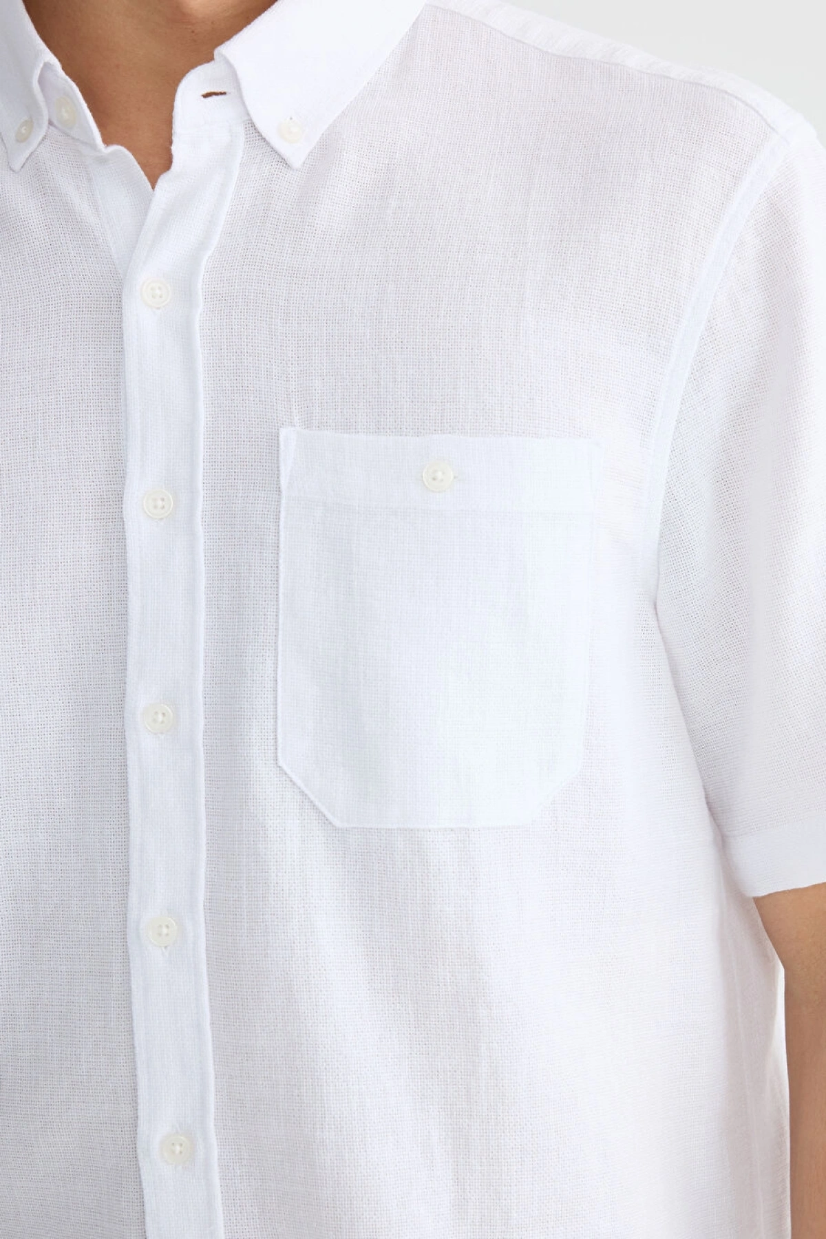 LCWAIKIKI Classic Beyaz Regular Fit Poplin Erkek Gömlek