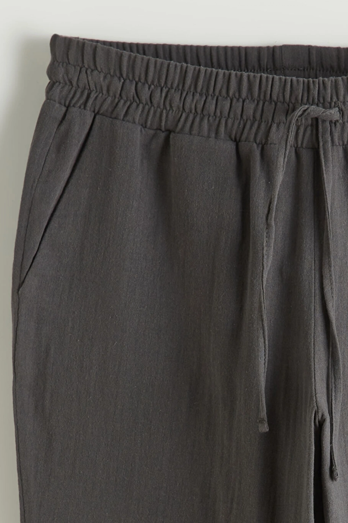 LCW Modest Antrasit Beli Lastikli Kadın Pantolon