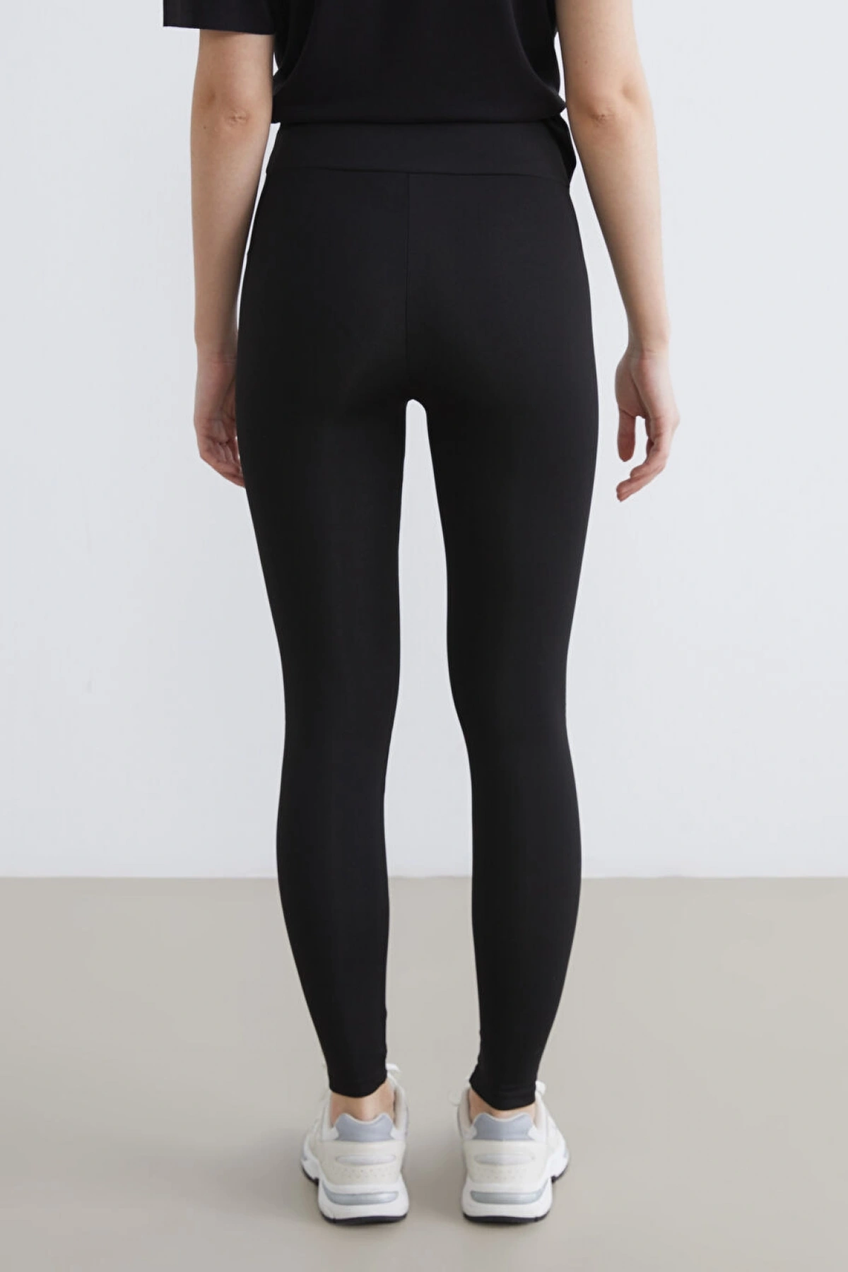 XSIDE Siyah Yüksek Bel Kadın Tayt