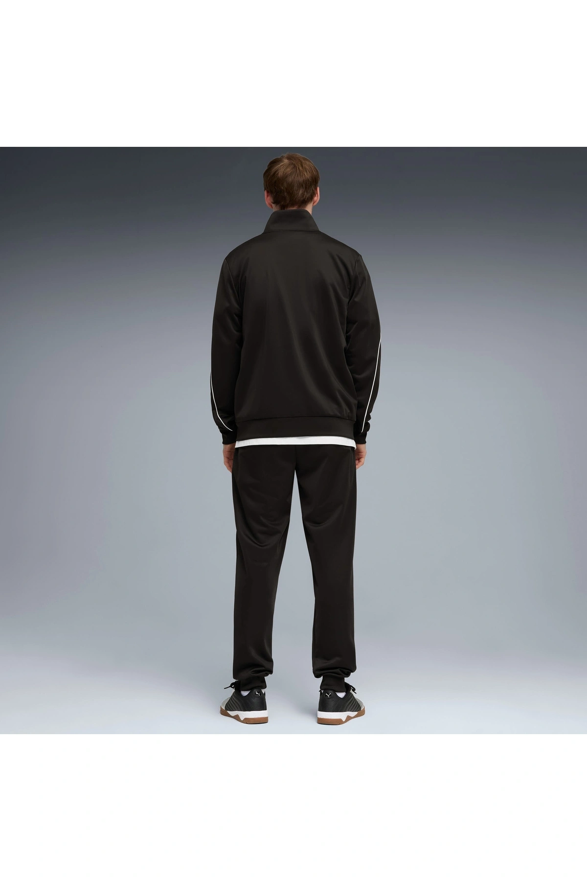 Puma Poly Piping Erkek Siyah Eşofman Takımı