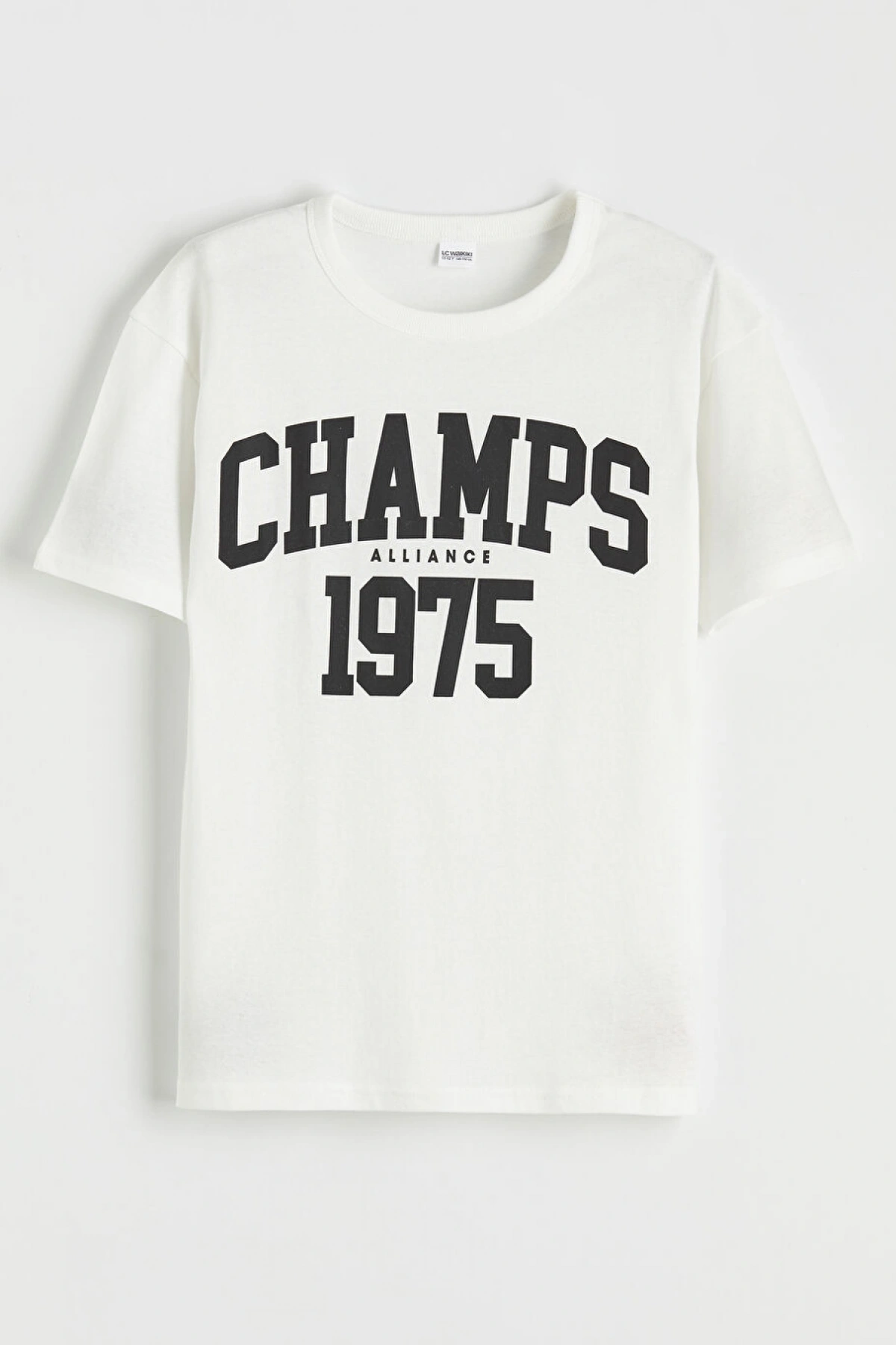 LCW Kids Ekru Erkek Çocuk Baskılı Tişört Ve Şort