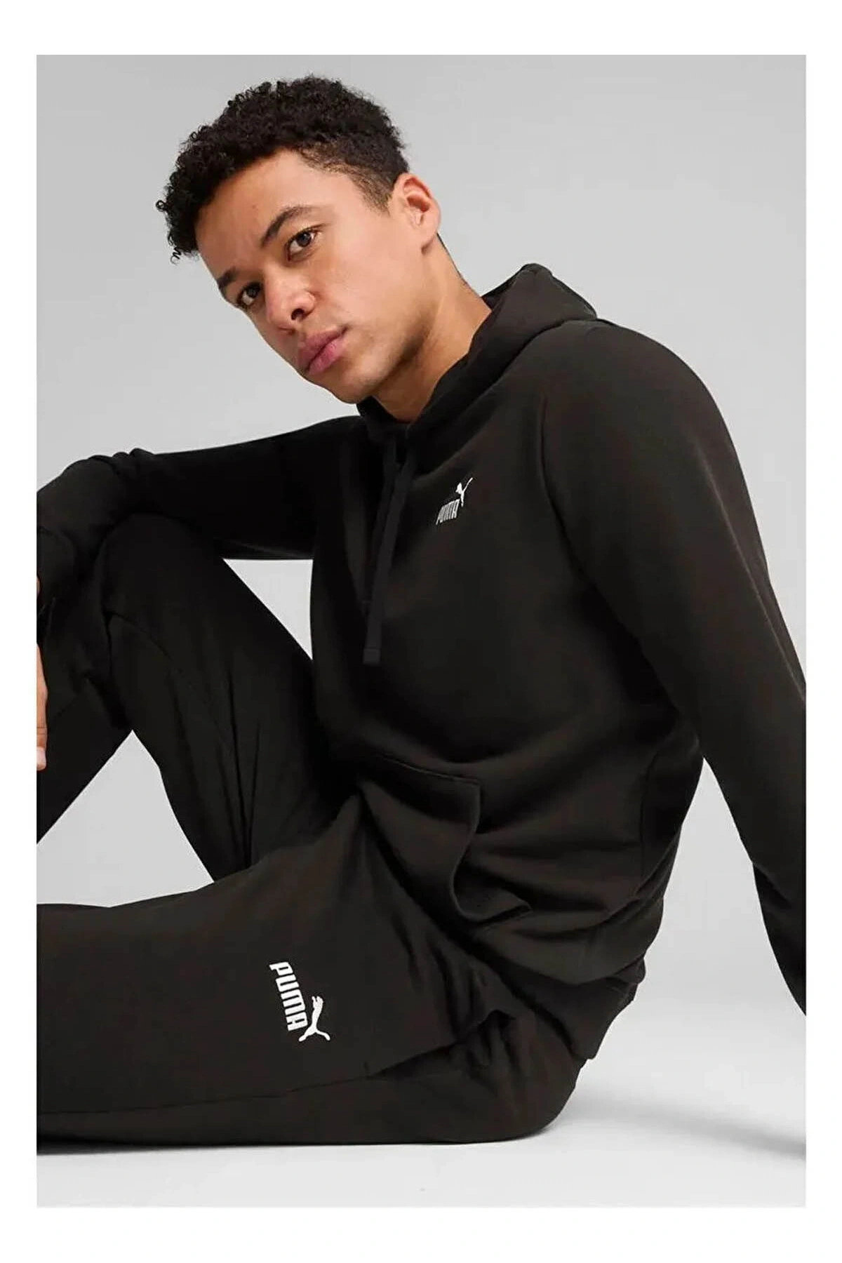 Puma Ess No. 1 Logo Siyah Erkek Eşofman Altı