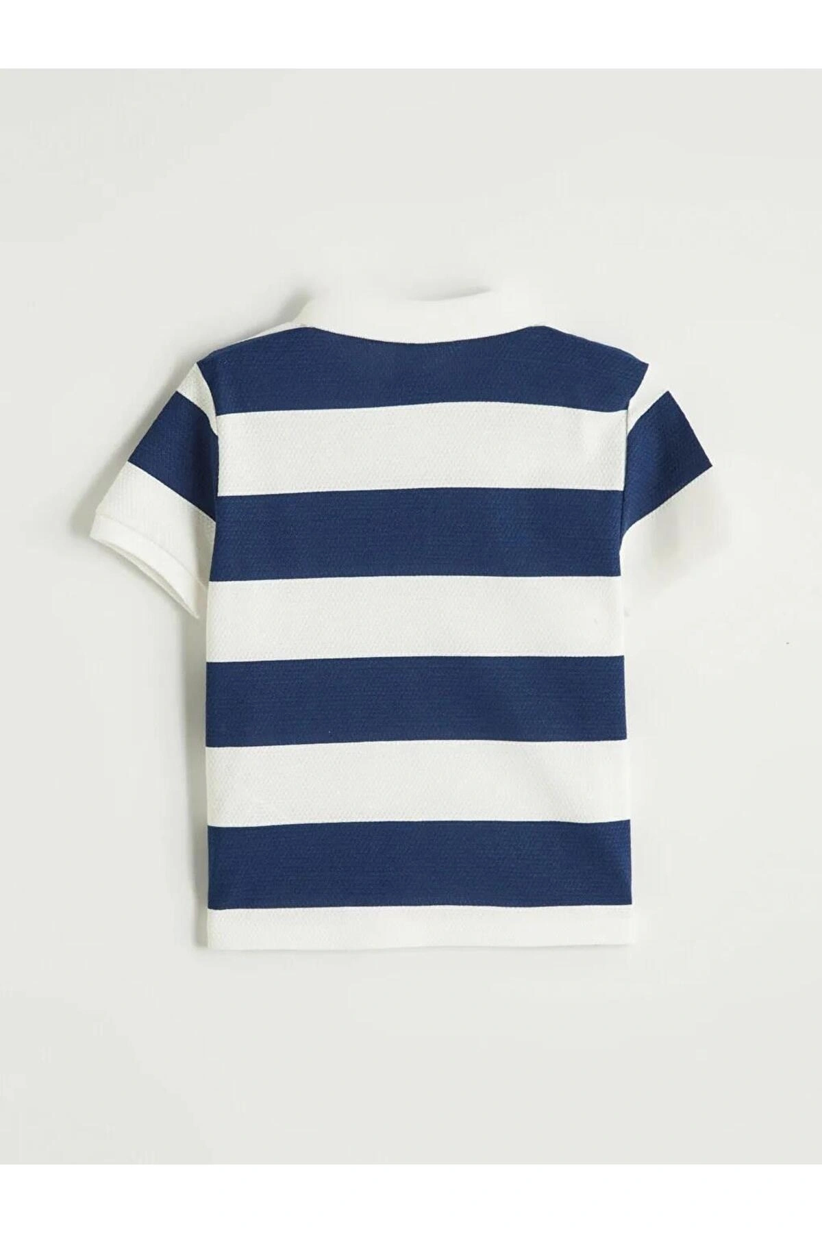 LC Waikiki Polo Yaka Çizgili Erkek Çocuk Tişört