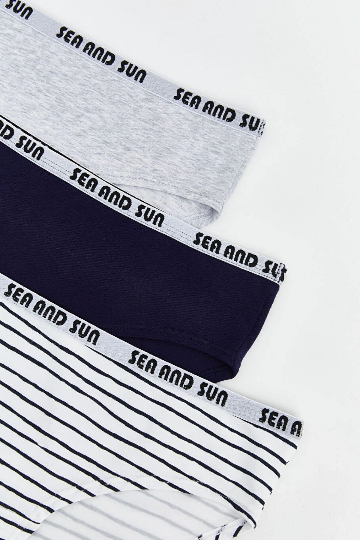 LCW Young Beyaz Baskılı Hipster Külot 3lü Paket