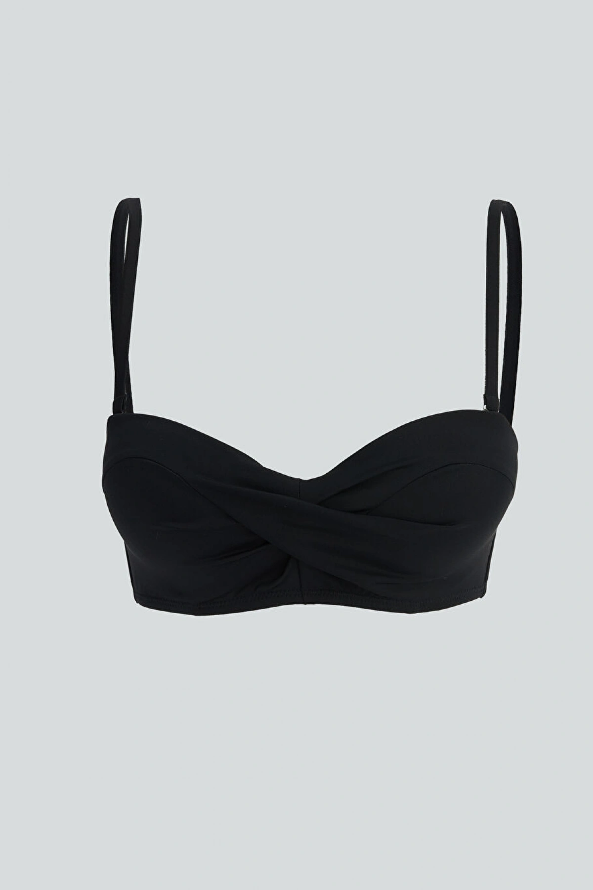 LCW DREAM Siyah Çıkarılabilir Askılı Dolgusuz Kadın Bikini Üstü