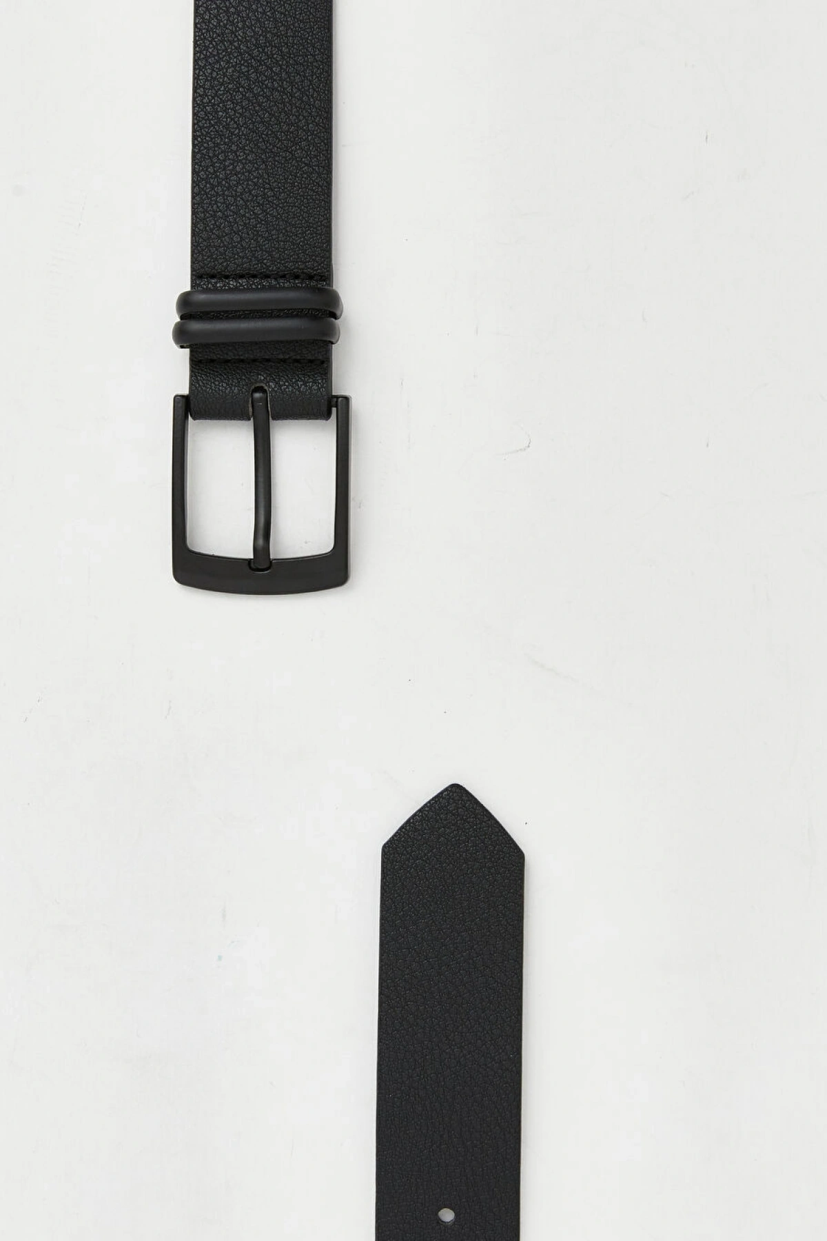 LCW ACCESSORIES Siyah Deri Görünümlü Erkek Çocuk Kemer