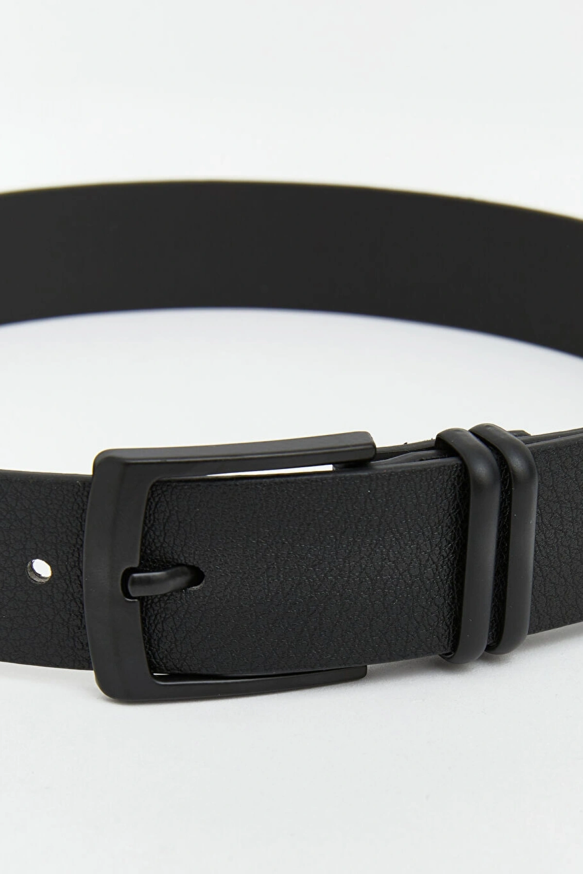 LCW ACCESSORIES Siyah Deri Görünümlü Erkek Çocuk Kemer